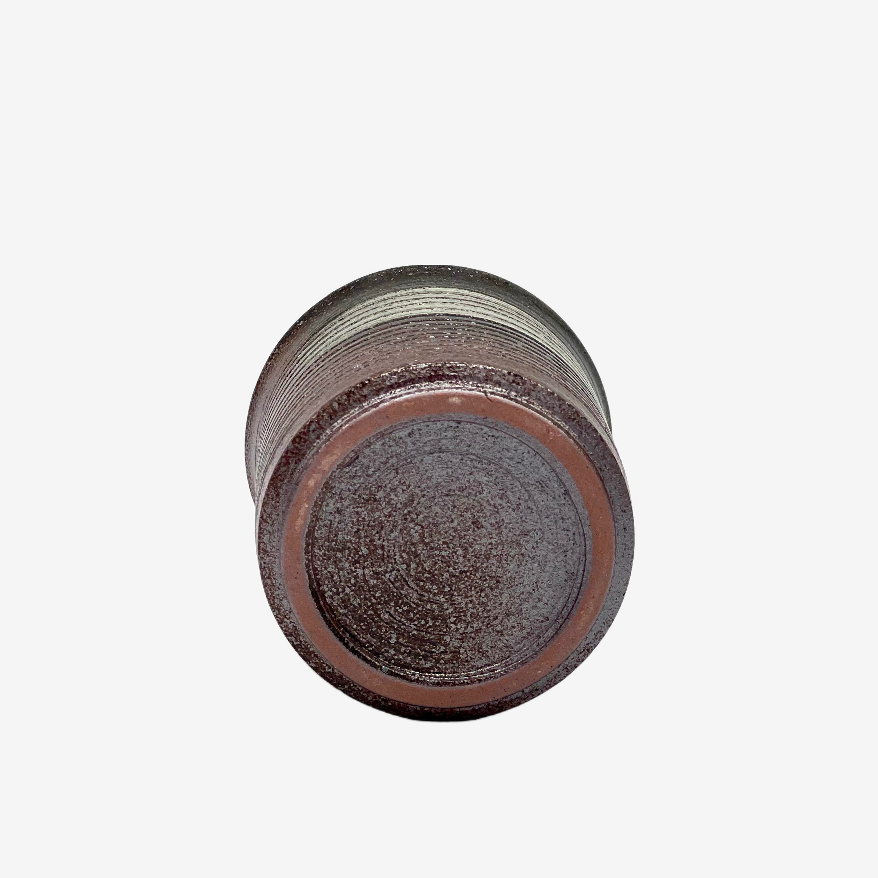 Shirohake Brown Yunomi - Japanese Teacup Teaware Inoue Tea