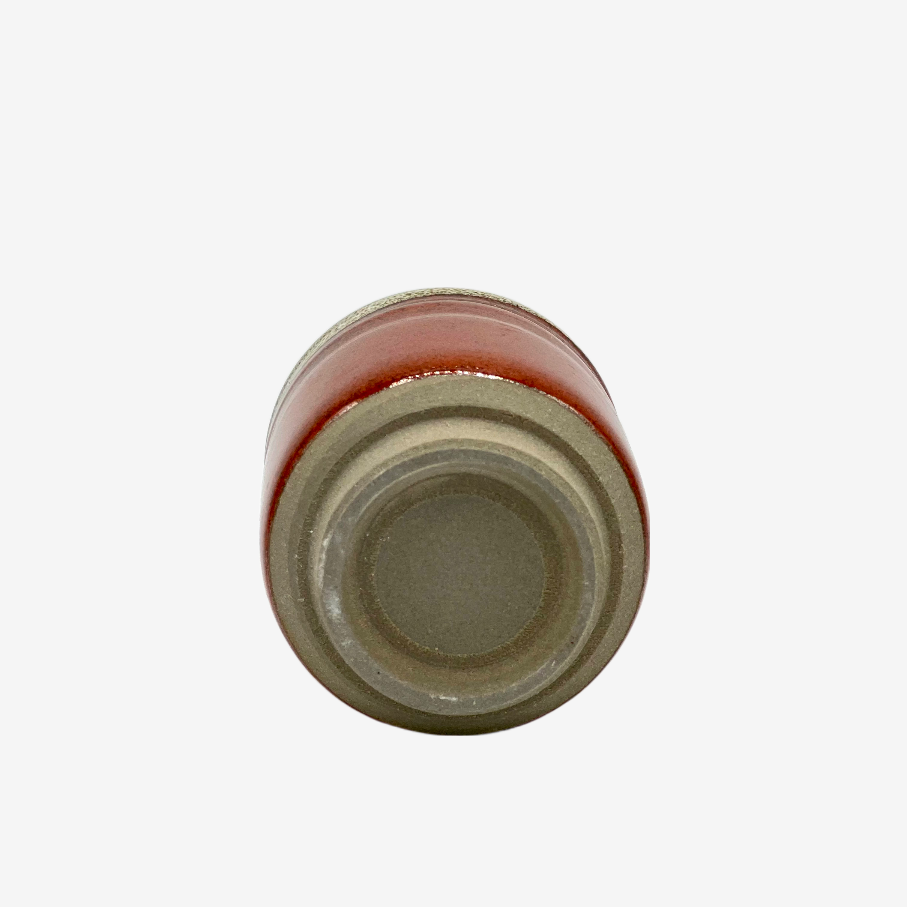 Tetsu Yunomi Red Yunomi - Japanese Teacup Teaware Inoue Tea