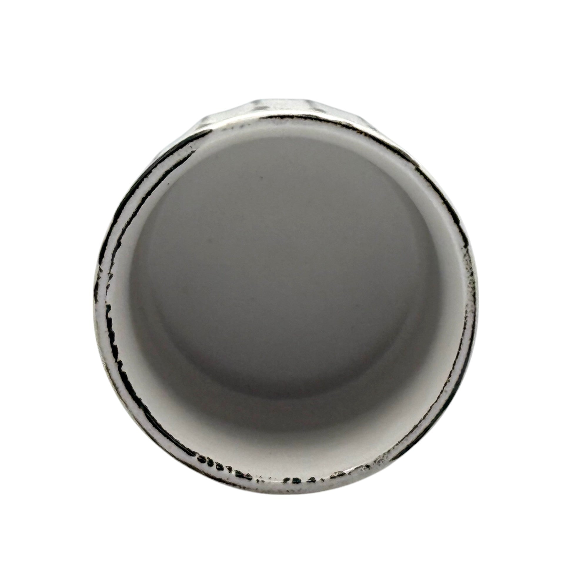 Shinogi Rust White Mino-yaki Yunomi - Japanese Teacup