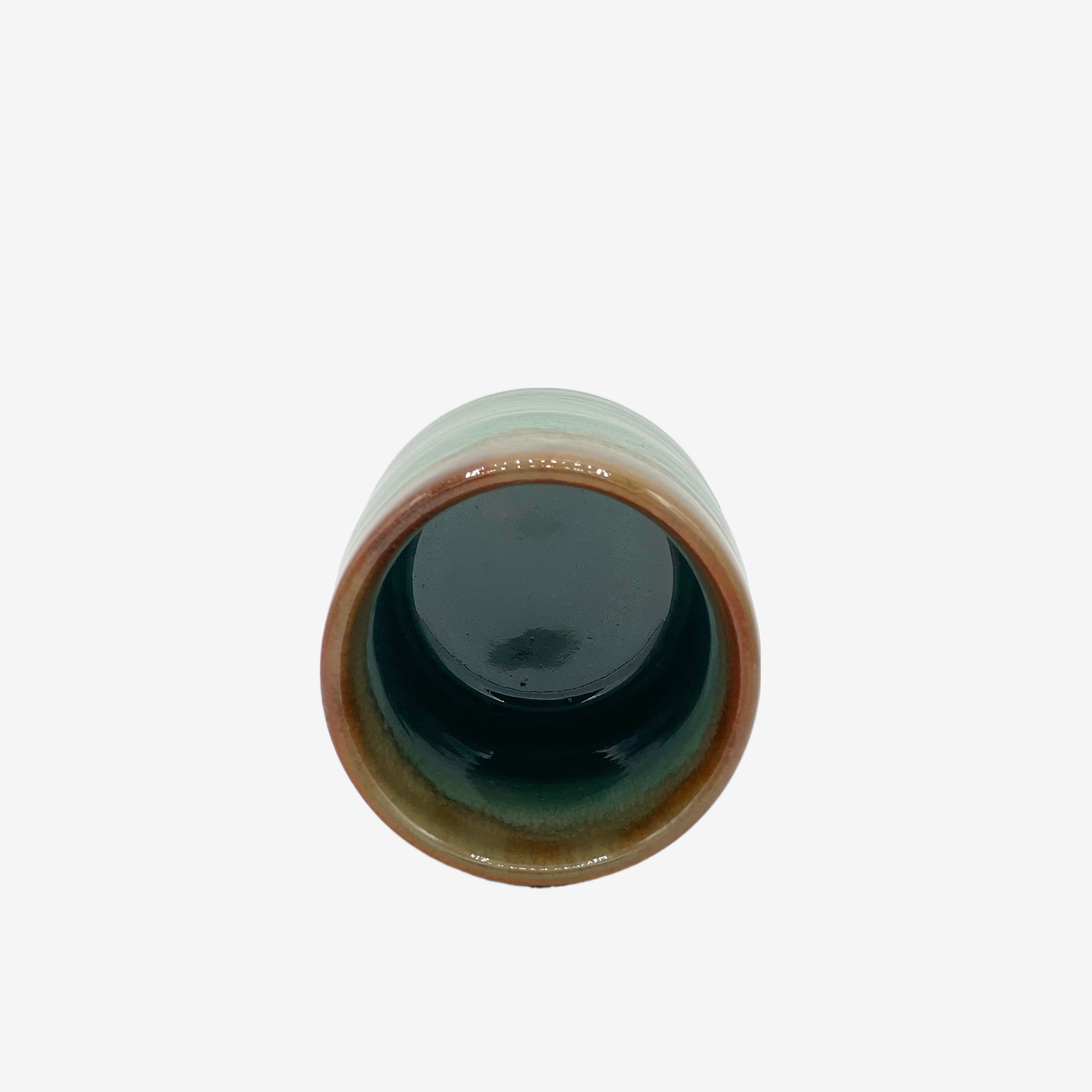 Sensuji Ao Green Yunomi - Japanese Teacup Teaware Inoue Tea