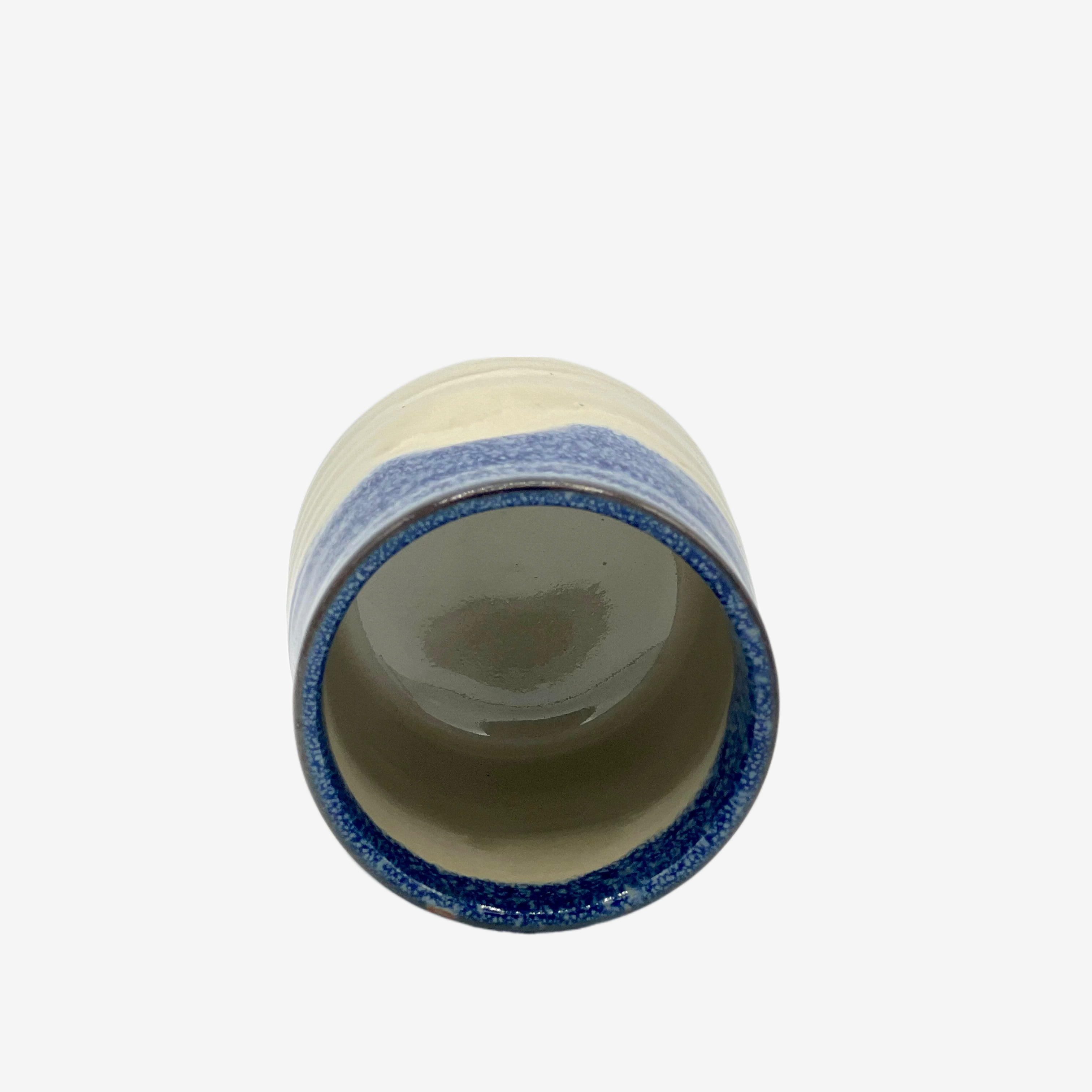 Shirahagi Seiryu Blue Yunomi - Japanese Teacup Teaware Inoue Tea