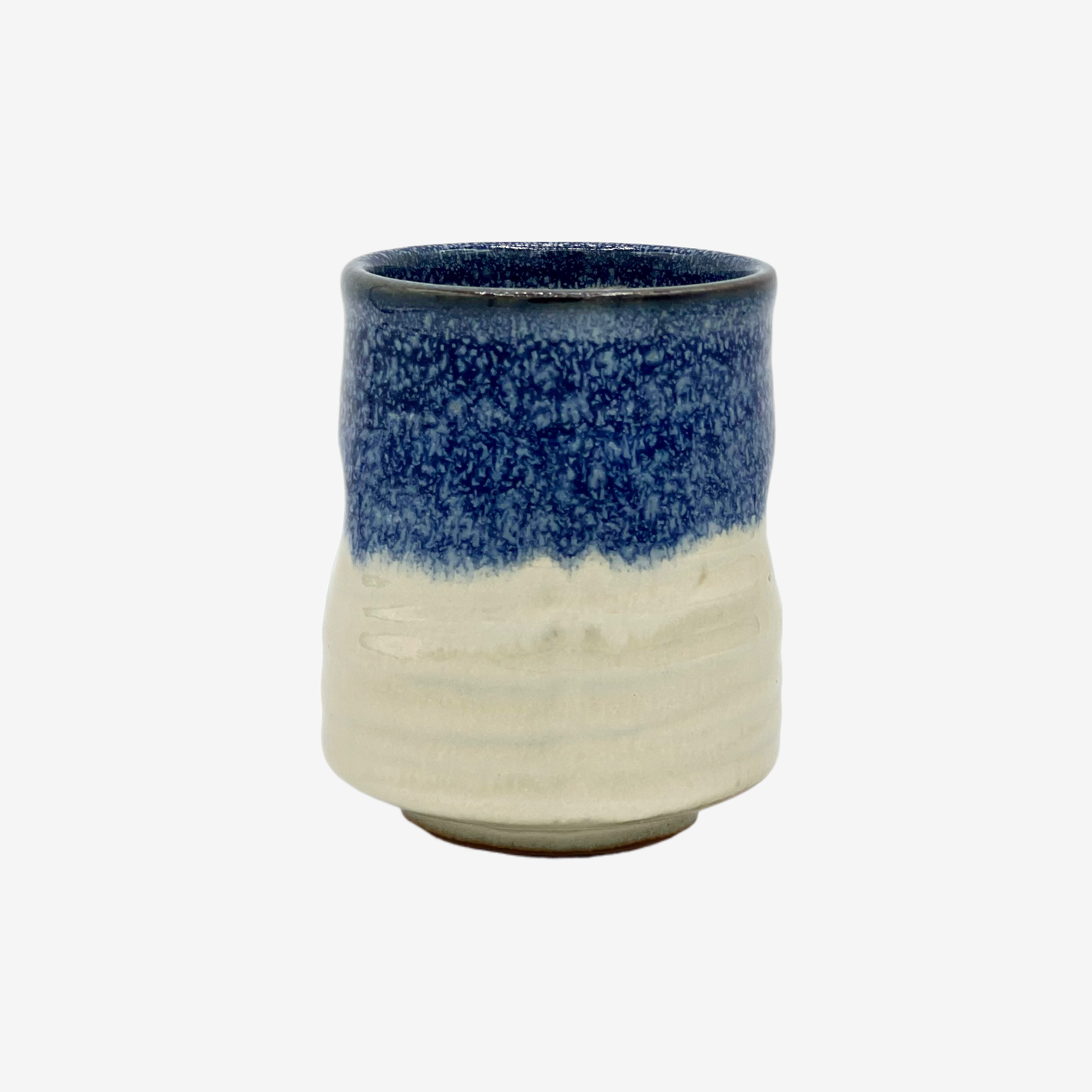 Shirahagi Seiryu Blue Yunomi - Japanese Teacup Teaware Inoue Tea