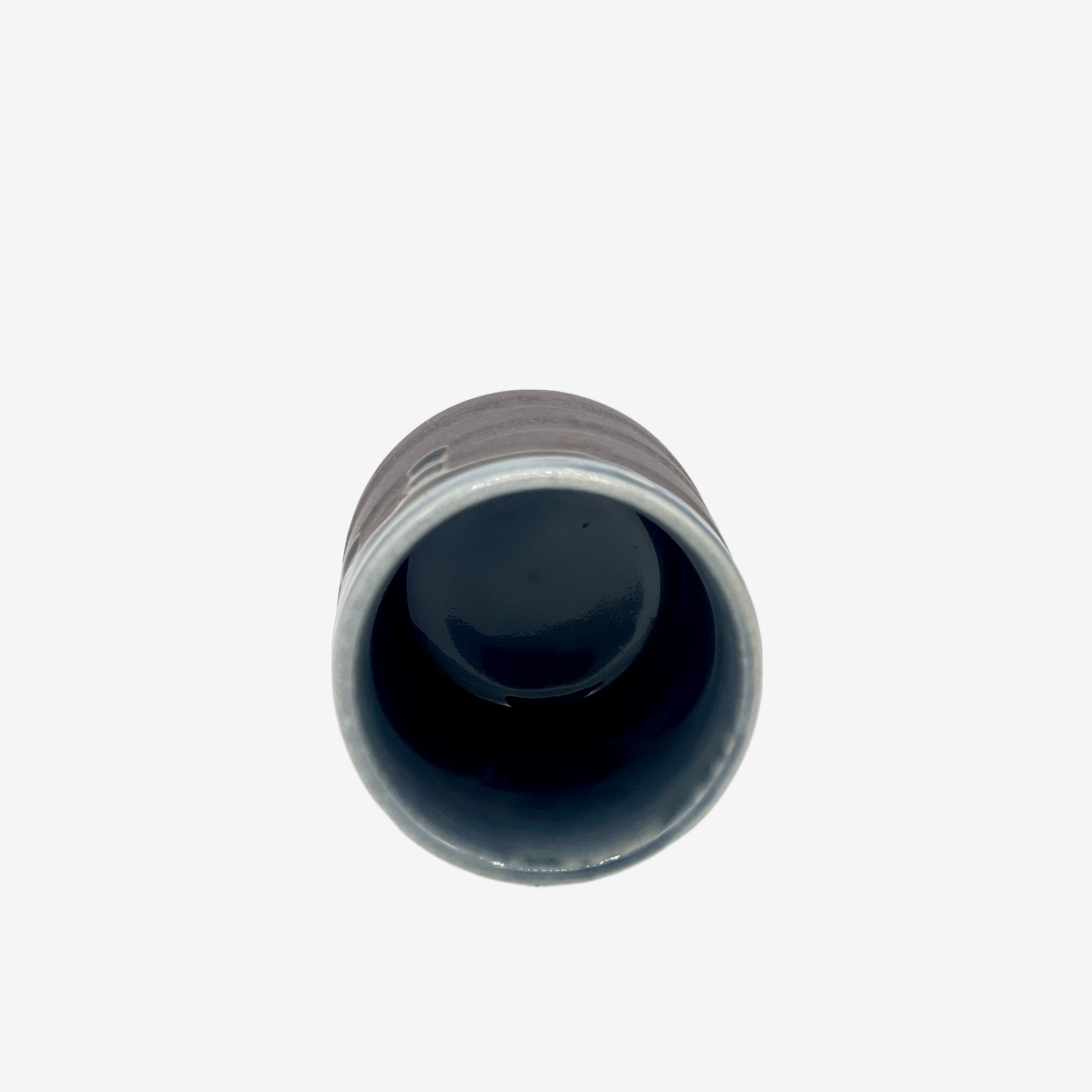 Raiun Setsu Brown Yunomi - Japanese Teacup Teaware Inoue Tea