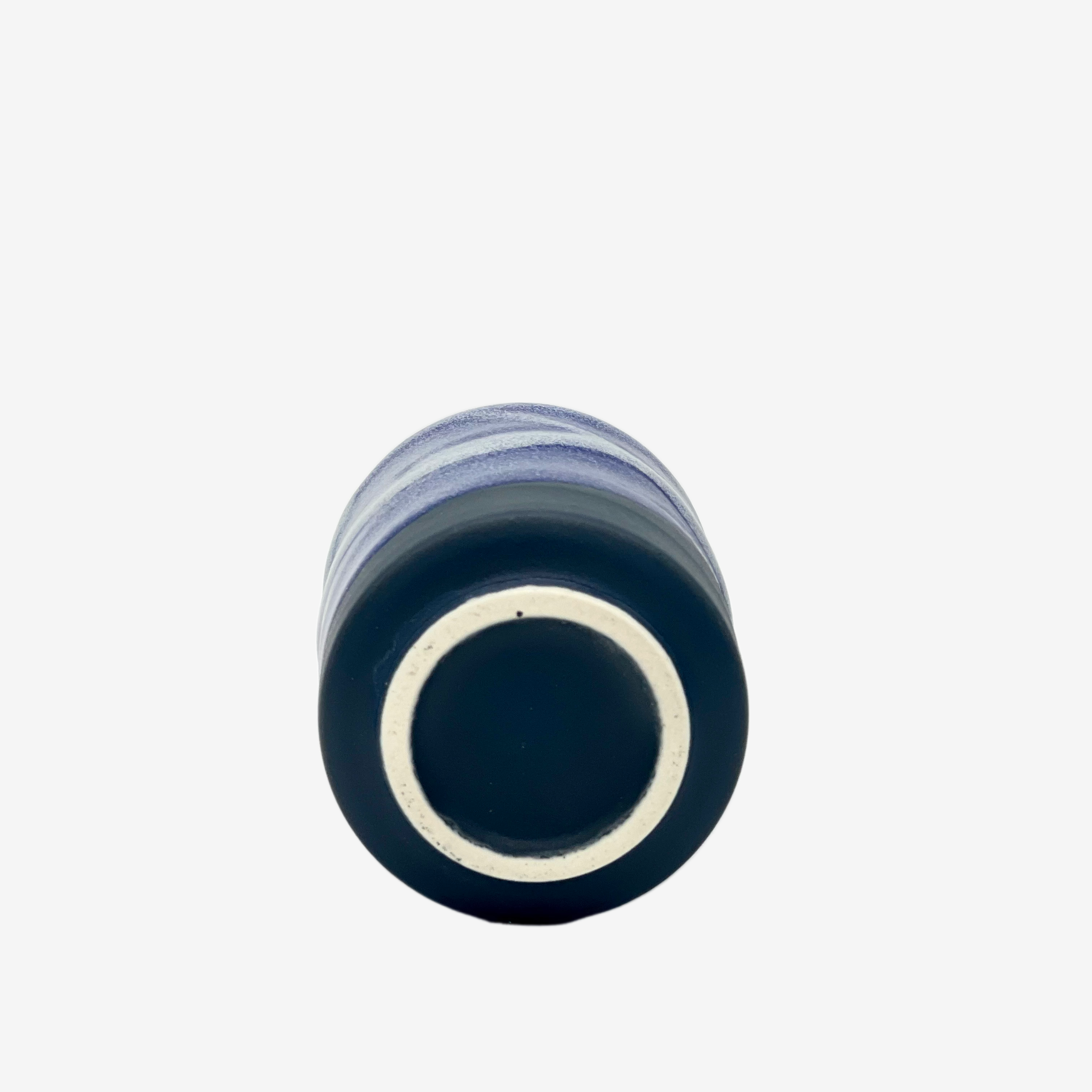 Ruri Keshō Black Yunomi - Japanese Teacup Teaware Inoue Tea