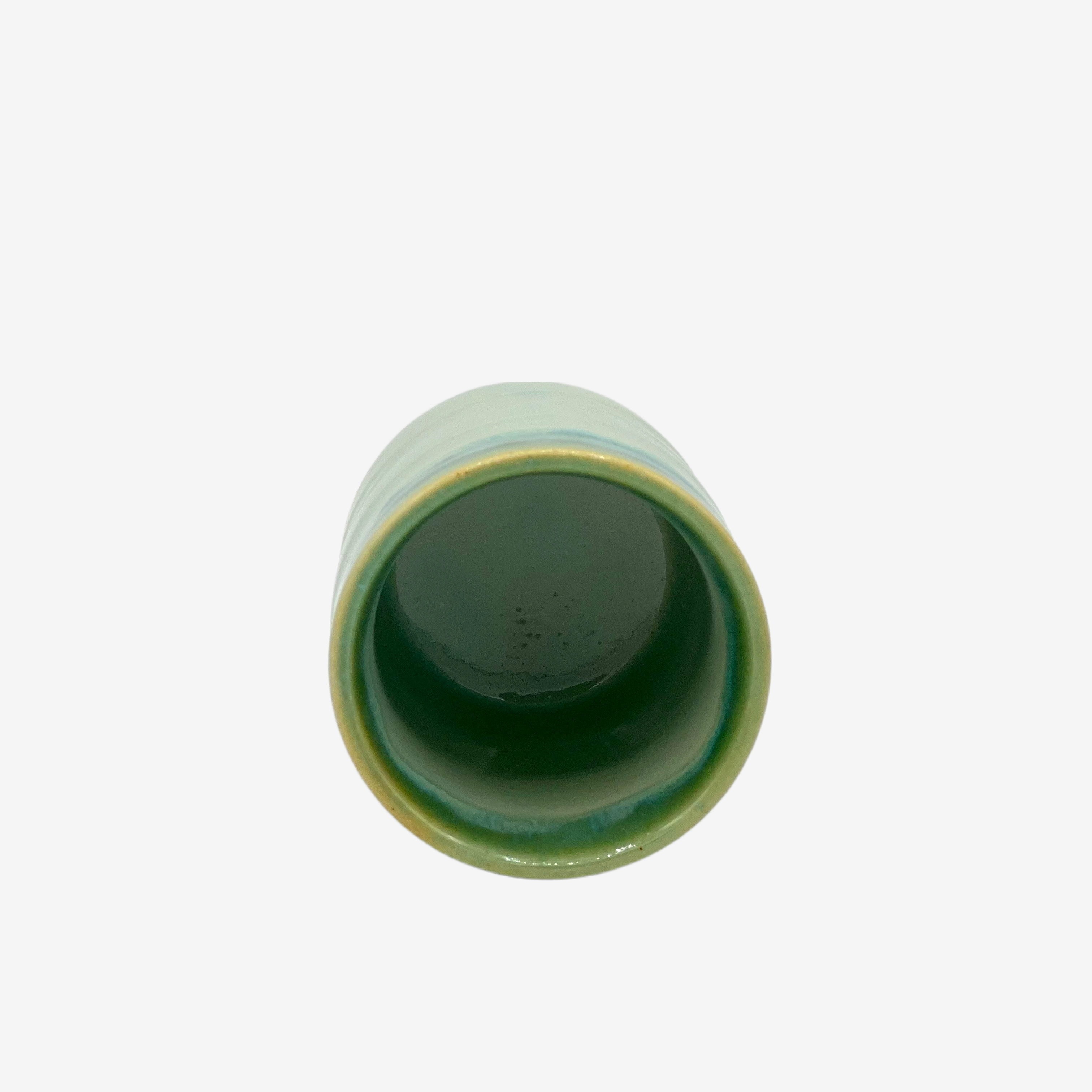 Seiji Ao Celadon Blue Yunomi - Japanese Teacup Teaware Inoue Tea