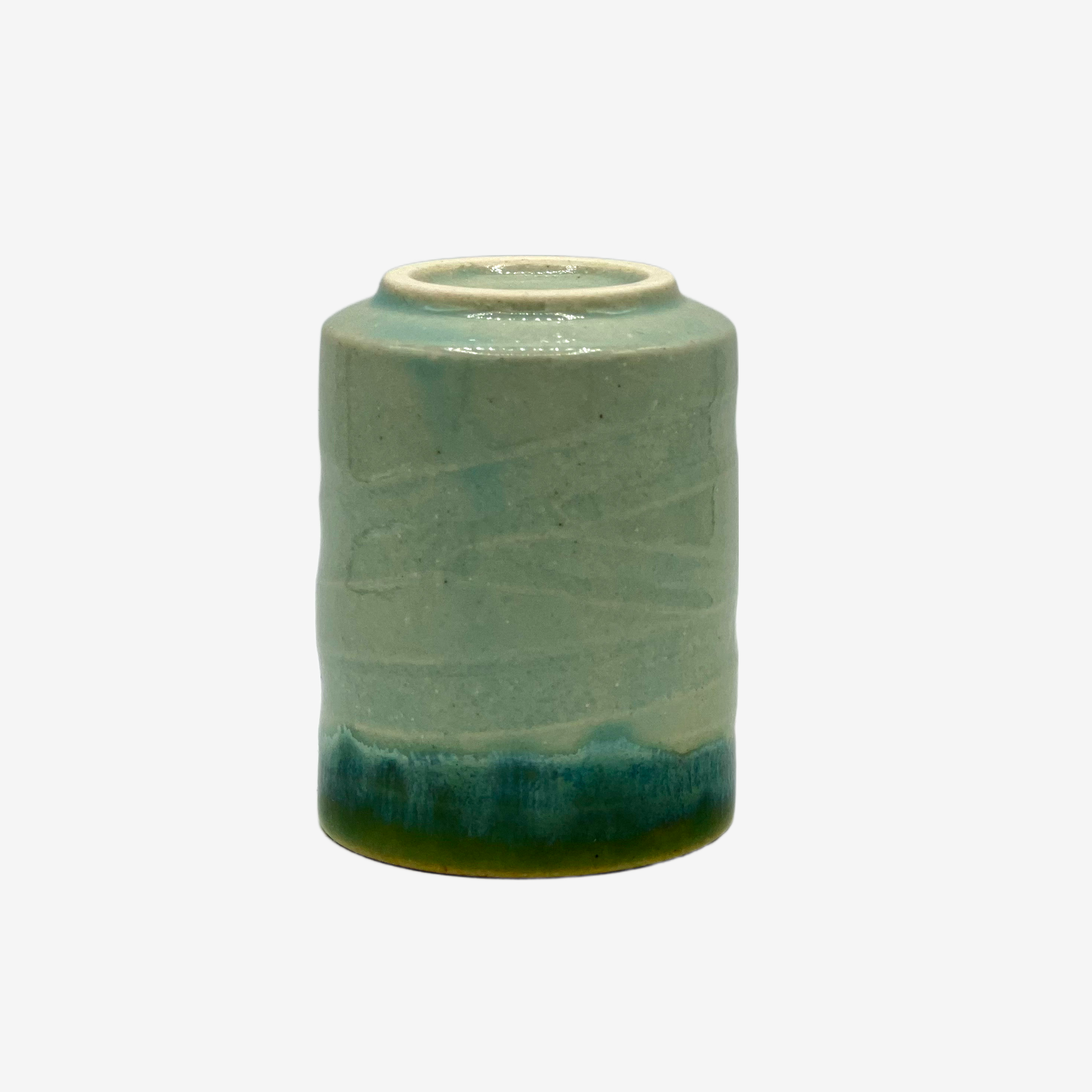 Seiji Ao Celadon Blue Yunomi - Japanese Teacup Teaware Inoue Tea