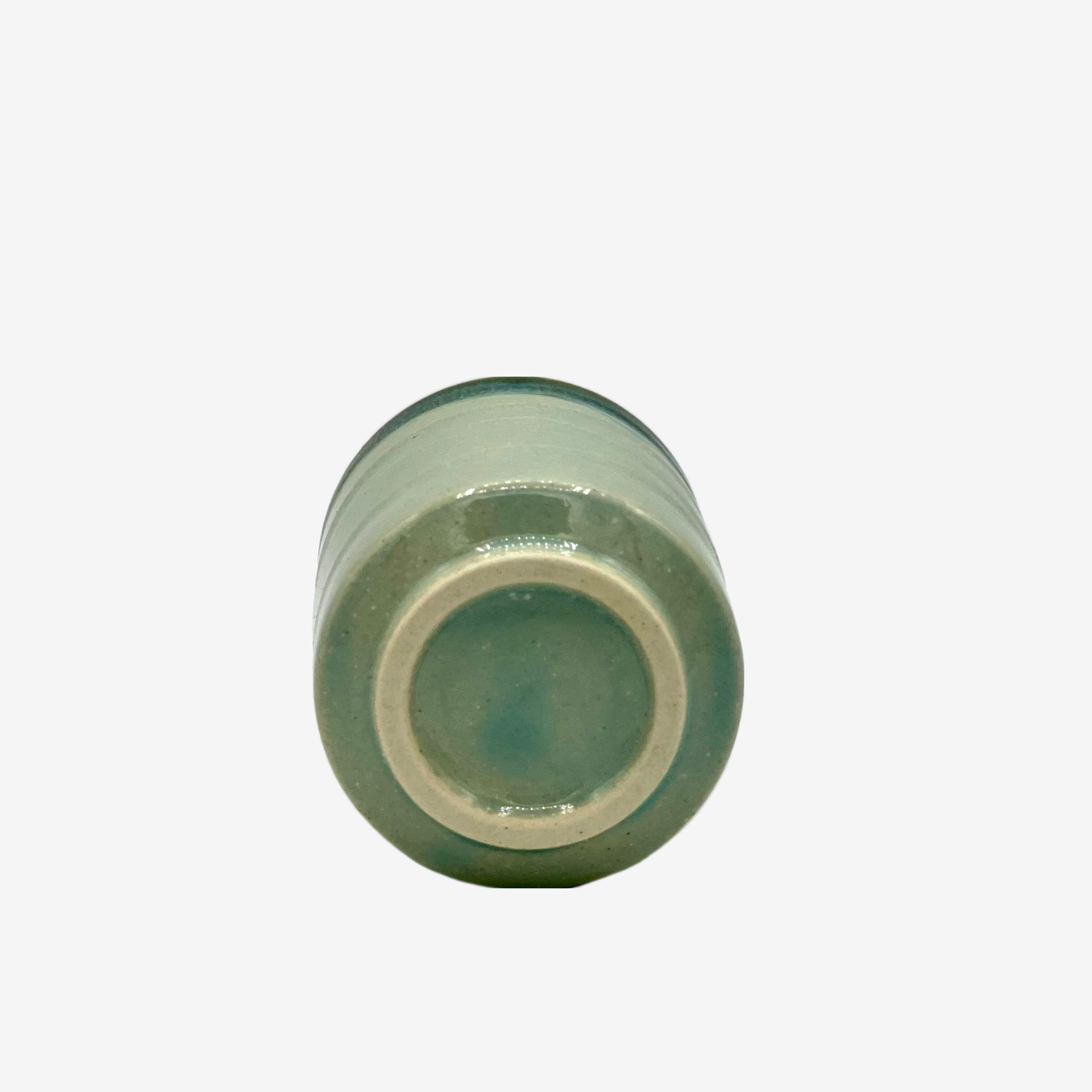 Seiji Ao Celadon Blue Yunomi - Japanese Teacup Teaware Inoue Tea