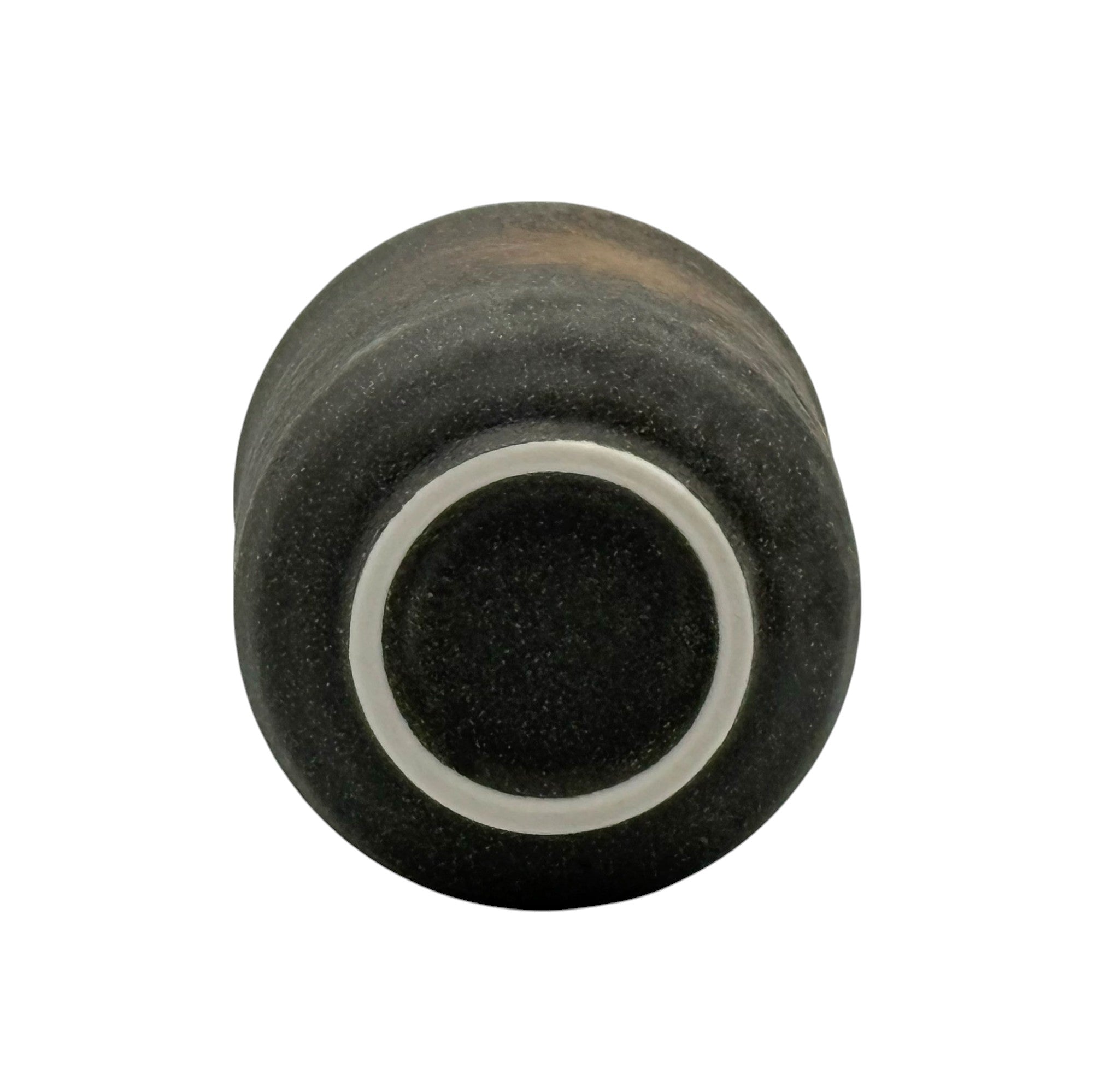Kuro Iga Black Mino-yaki Yunomi - Japanese Teacup