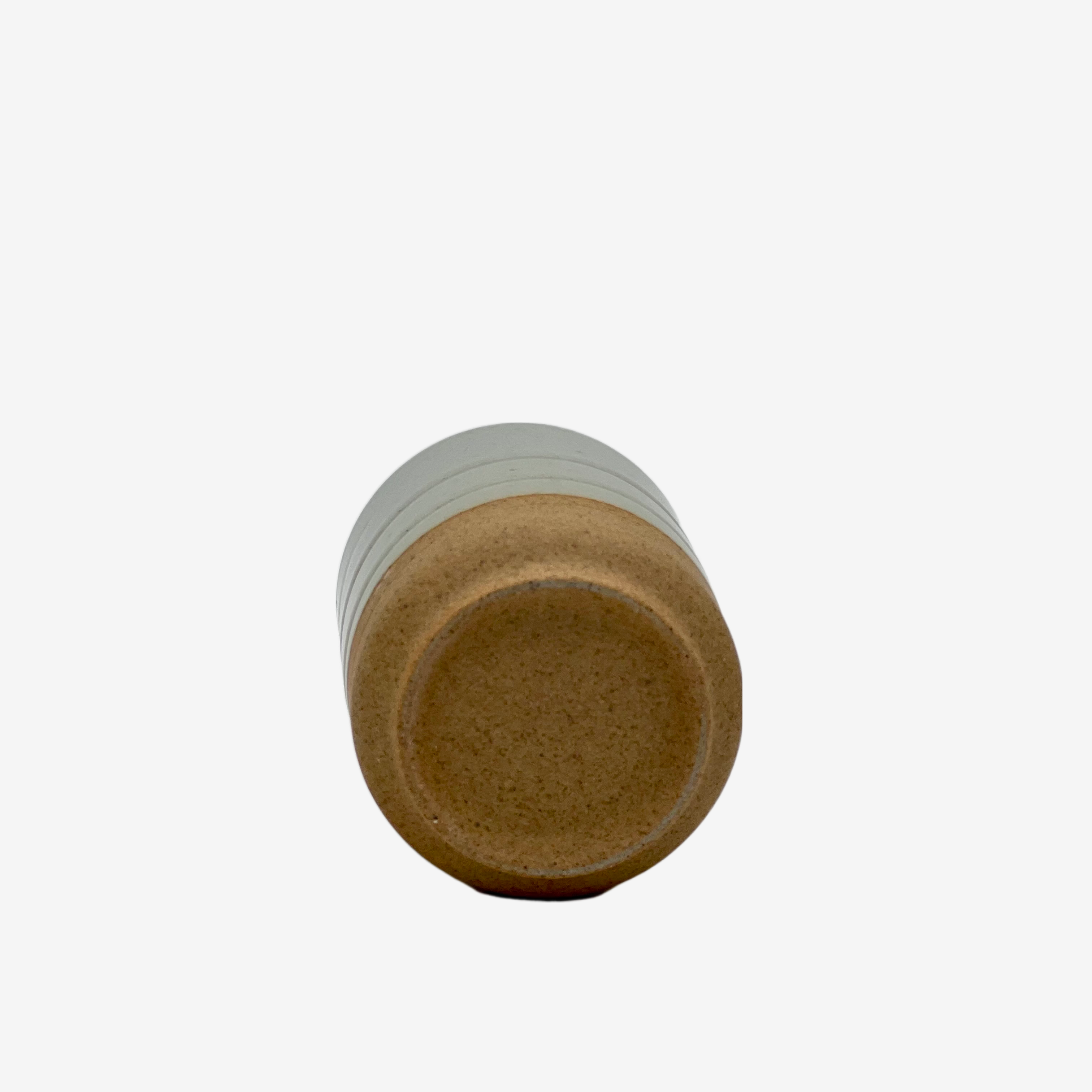 Unofu Sendan Gray Yunomi - Japanese Teacup Teaware Inoue Tea