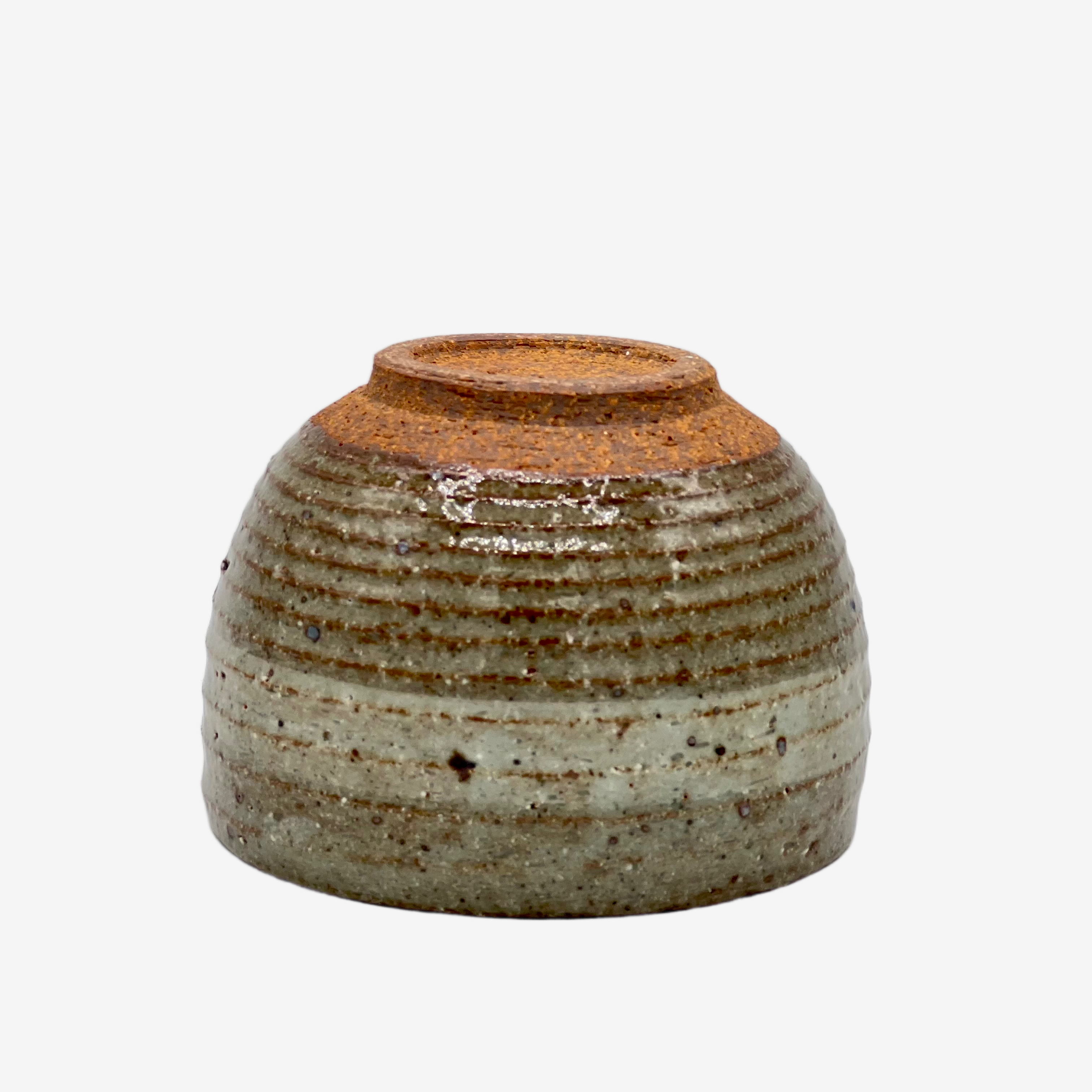 Dobaiyū Brown Ippuku - Japanese Yunomi Teacup Teaware Inoue Tea