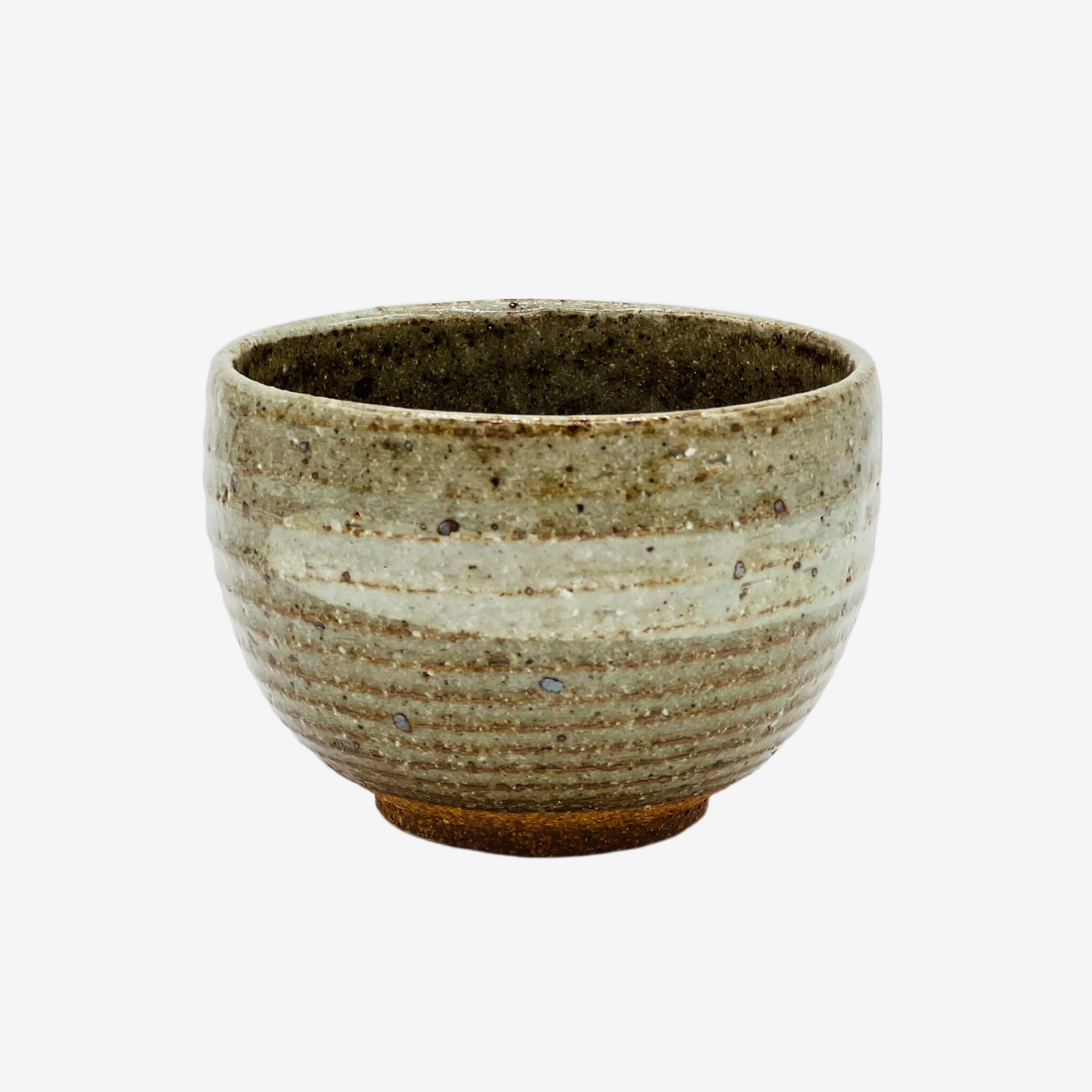 Dobaiyū Brown Ippuku - Japanese Yunomi Teacup Teaware Inoue Tea
