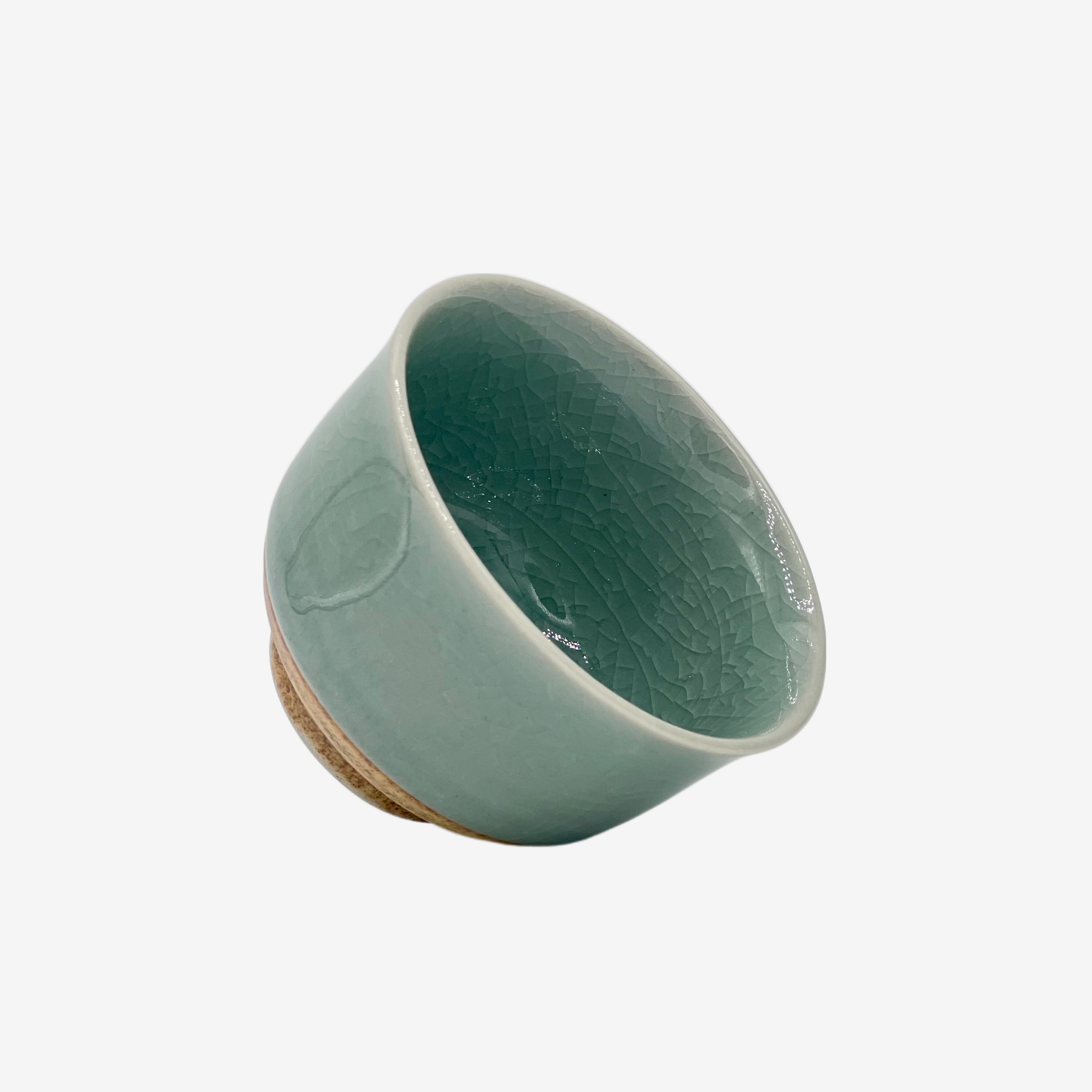 Seiji Celadon Sencha Yunomi - Japanese Teacup Teaware Inoue Tea