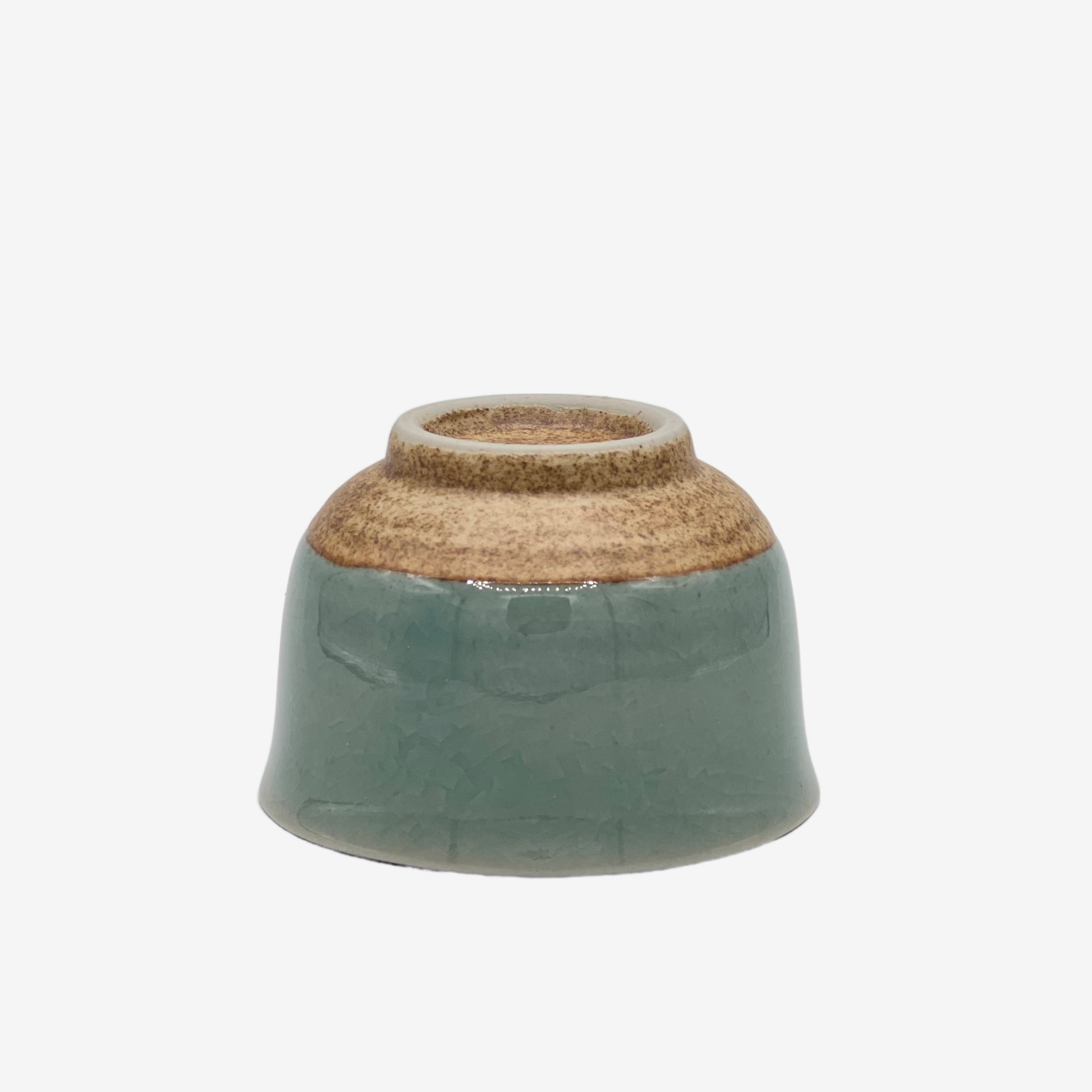 Seiji Celadon Sencha Yunomi - Japanese Teacup Teaware Inoue Tea
