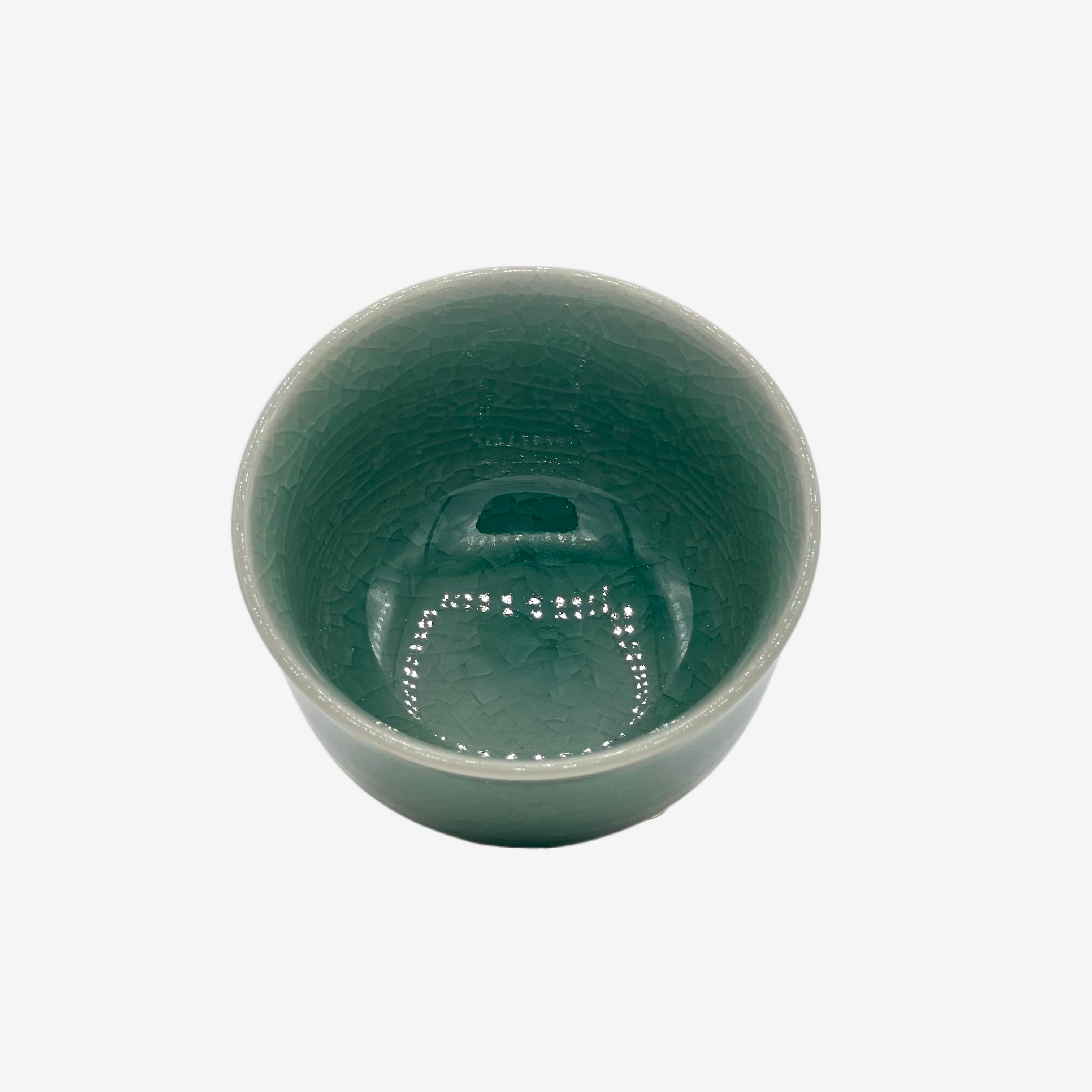 Seiji Celadon Sencha Yunomi - Japanese Teacup Teaware Inoue Tea