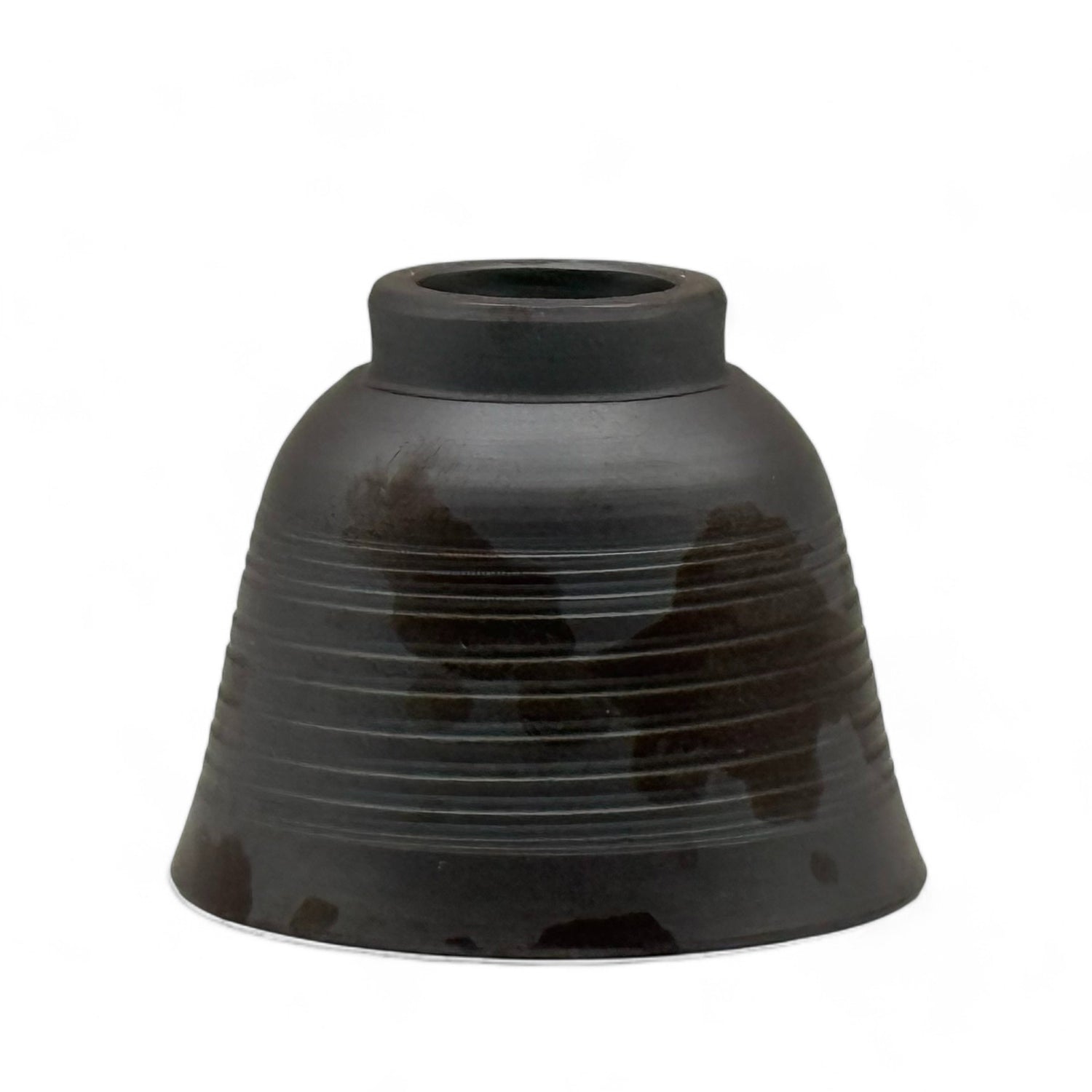 Sensuji Brown Mino-yaki Yunomi - Japanese Sencha Teacup