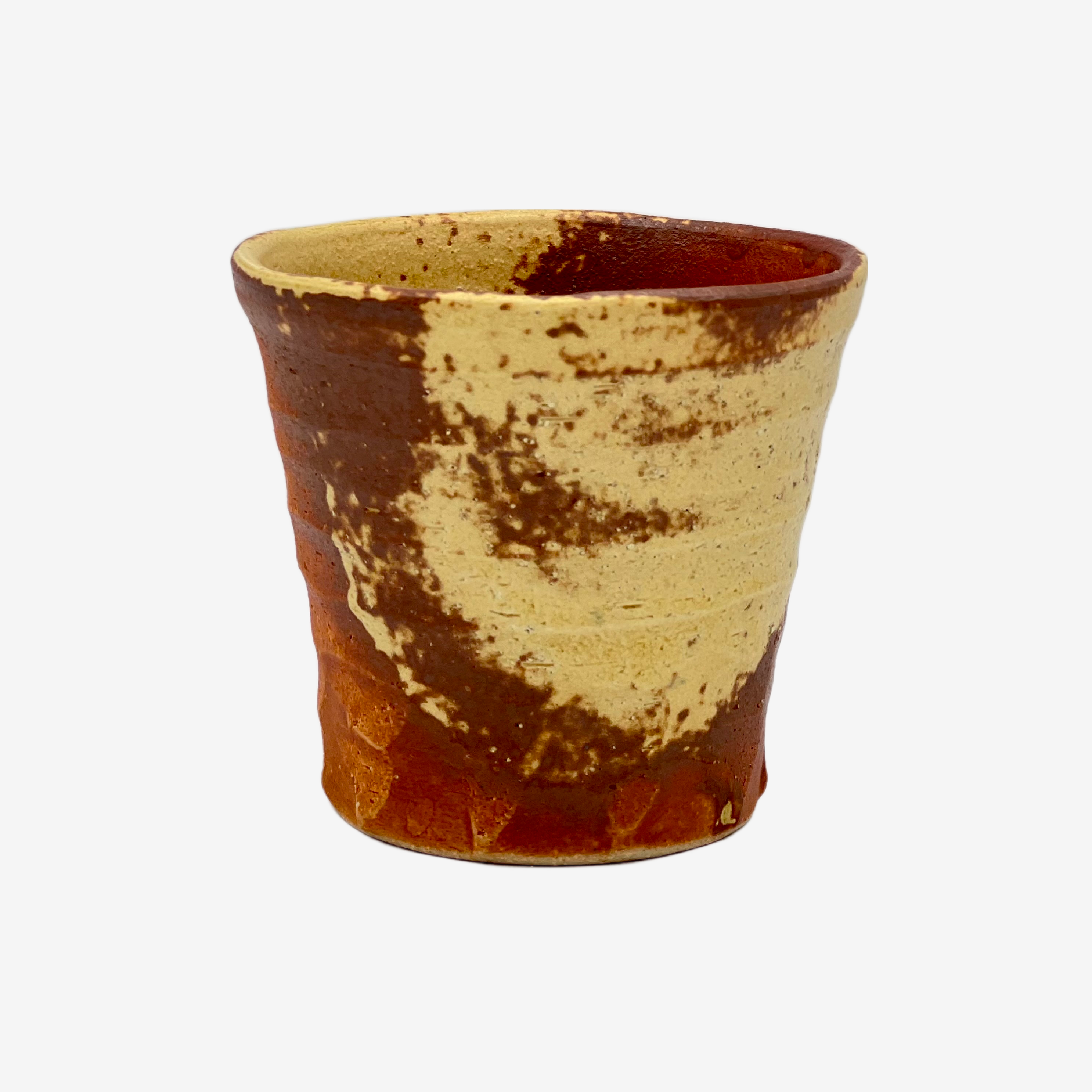 Kizeto Brown Yunomi - Japanese Teacup Teaware Inoue Tea