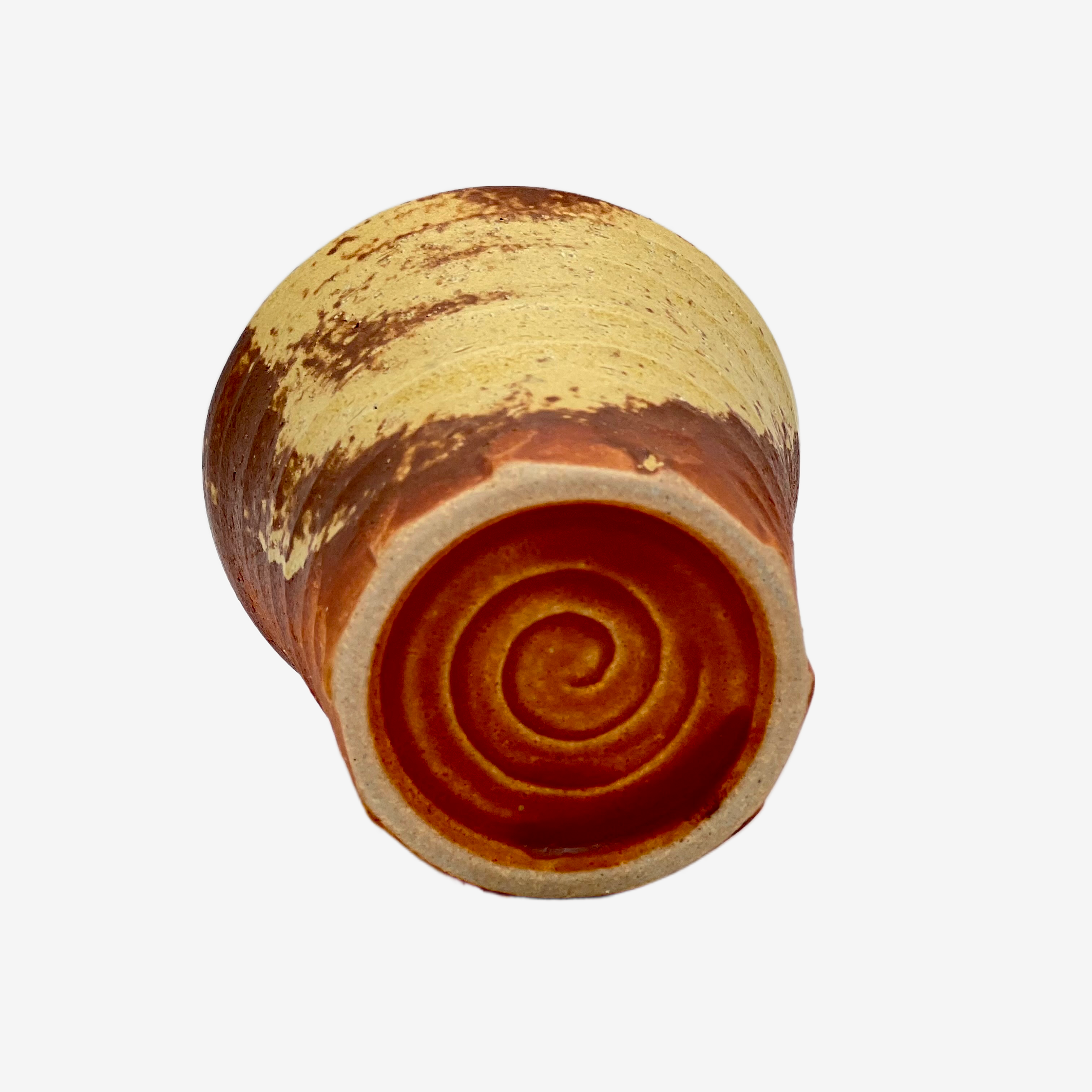 Kizeto Brown Yunomi - Japanese Teacup Teaware Inoue Tea