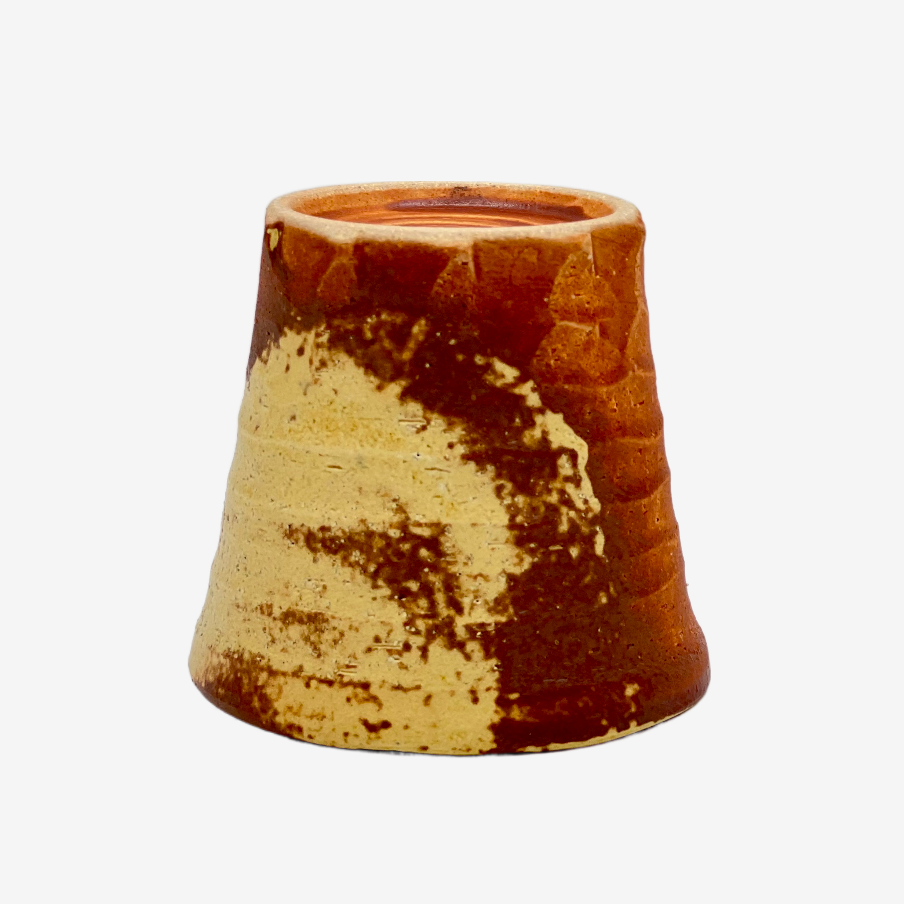 Kizeto Brown Yunomi - Japanese Teacup Teaware Inoue Tea