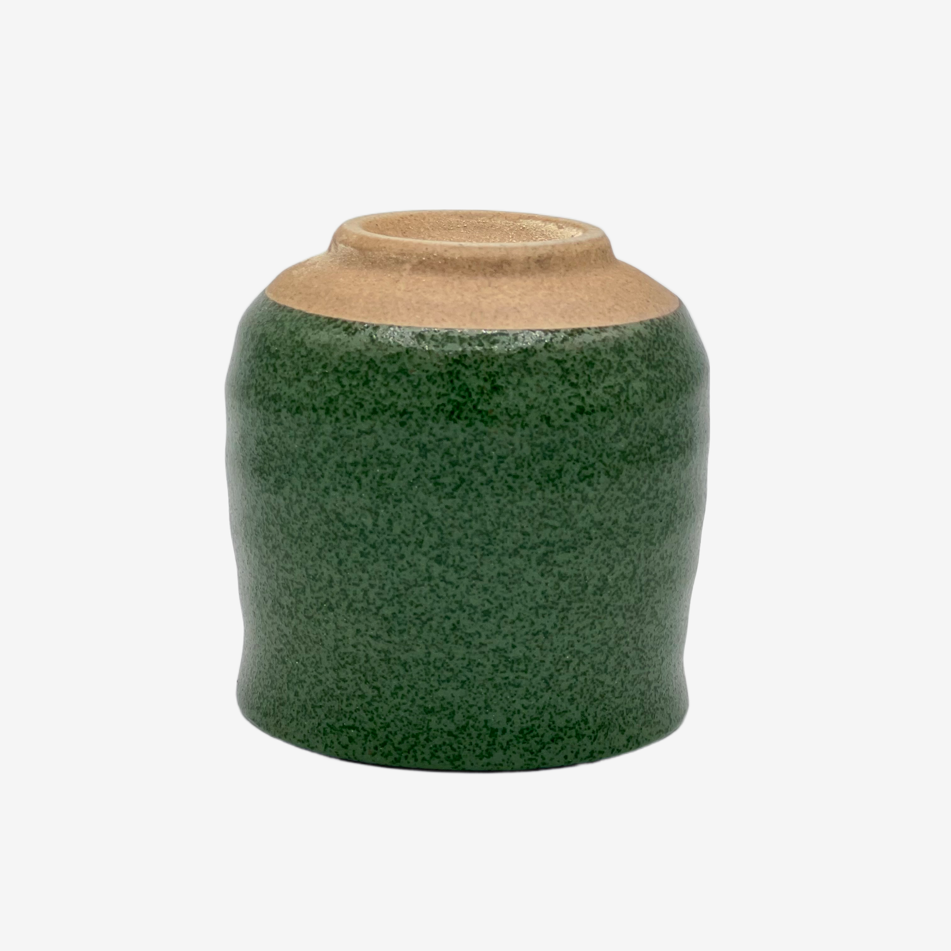 Rokube Green Yunomi - Japanese Teacup Teaware Inoue Tea