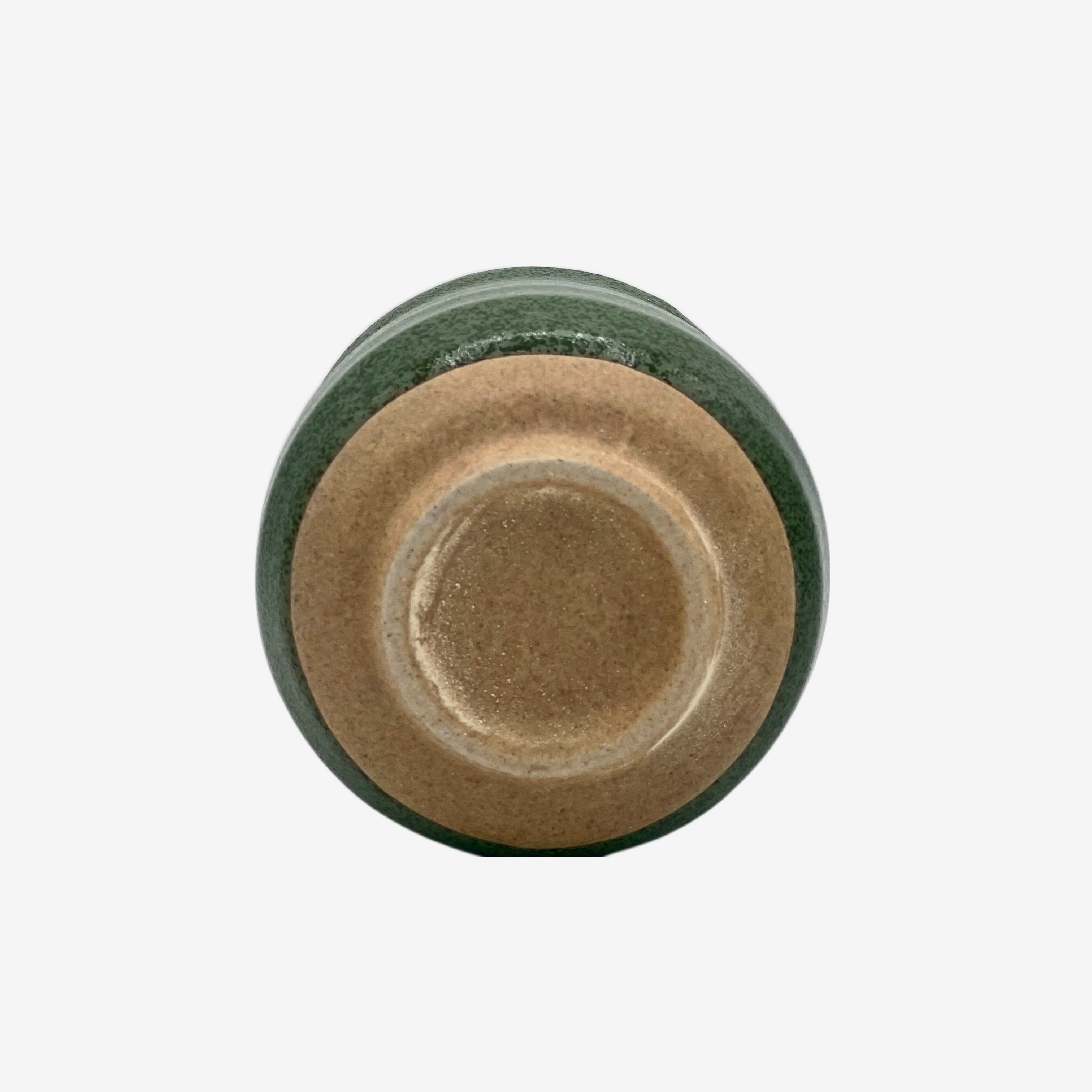 Rokube Green Yunomi - Japanese Teacup Teaware Inoue Tea