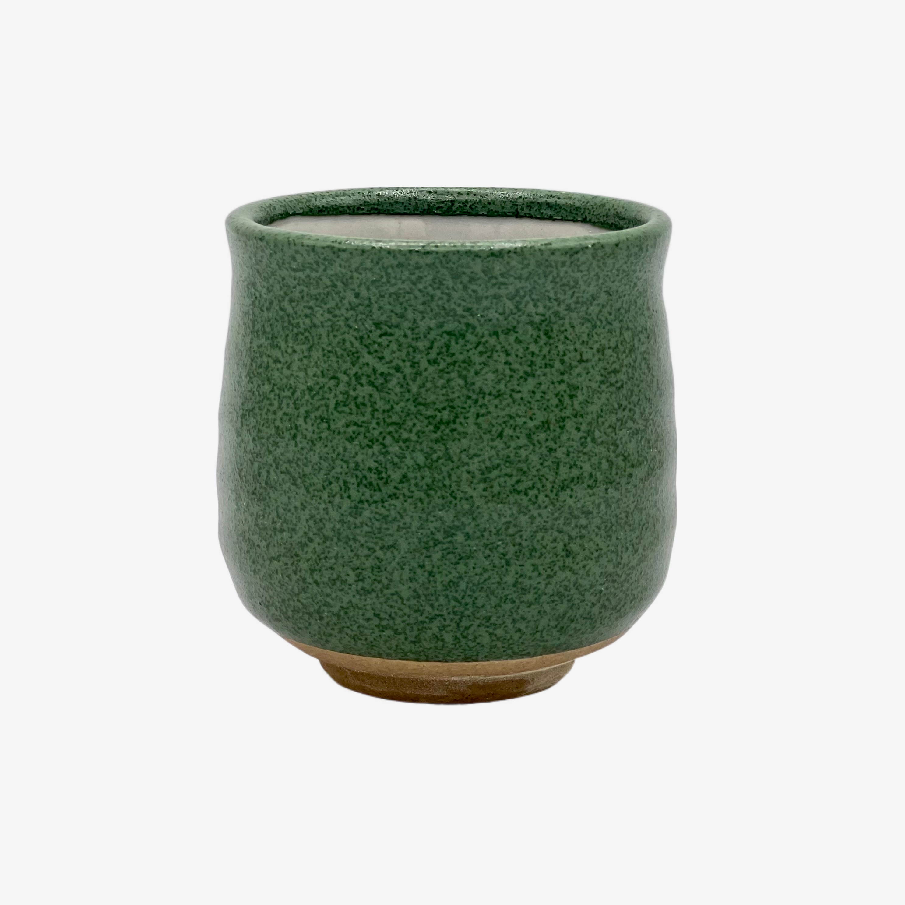Rokube Green Yunomi - Japanese Teacup Teaware Inoue Tea