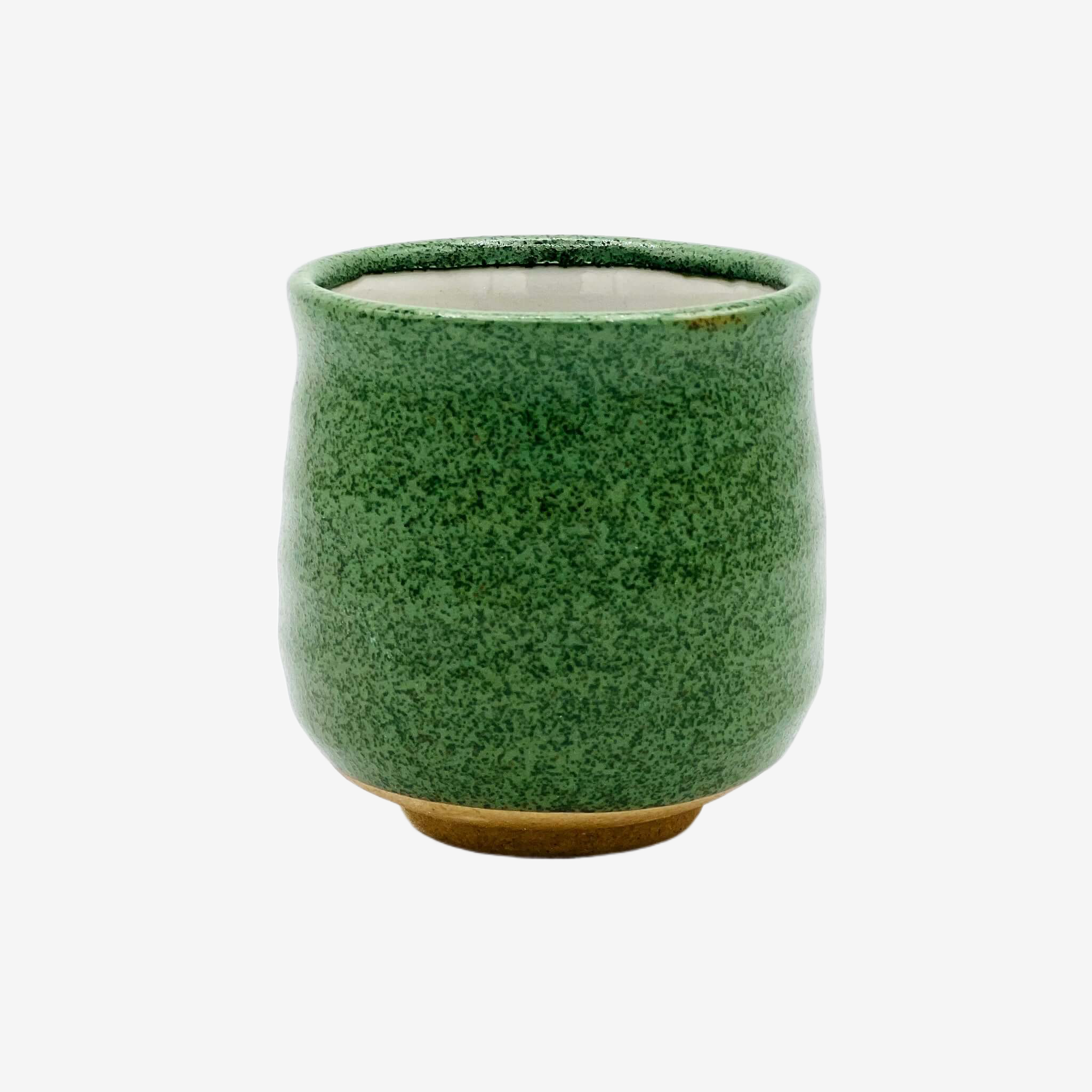 Rokube Green Yunomi - Japanese Teacup Teaware Inoue Tea