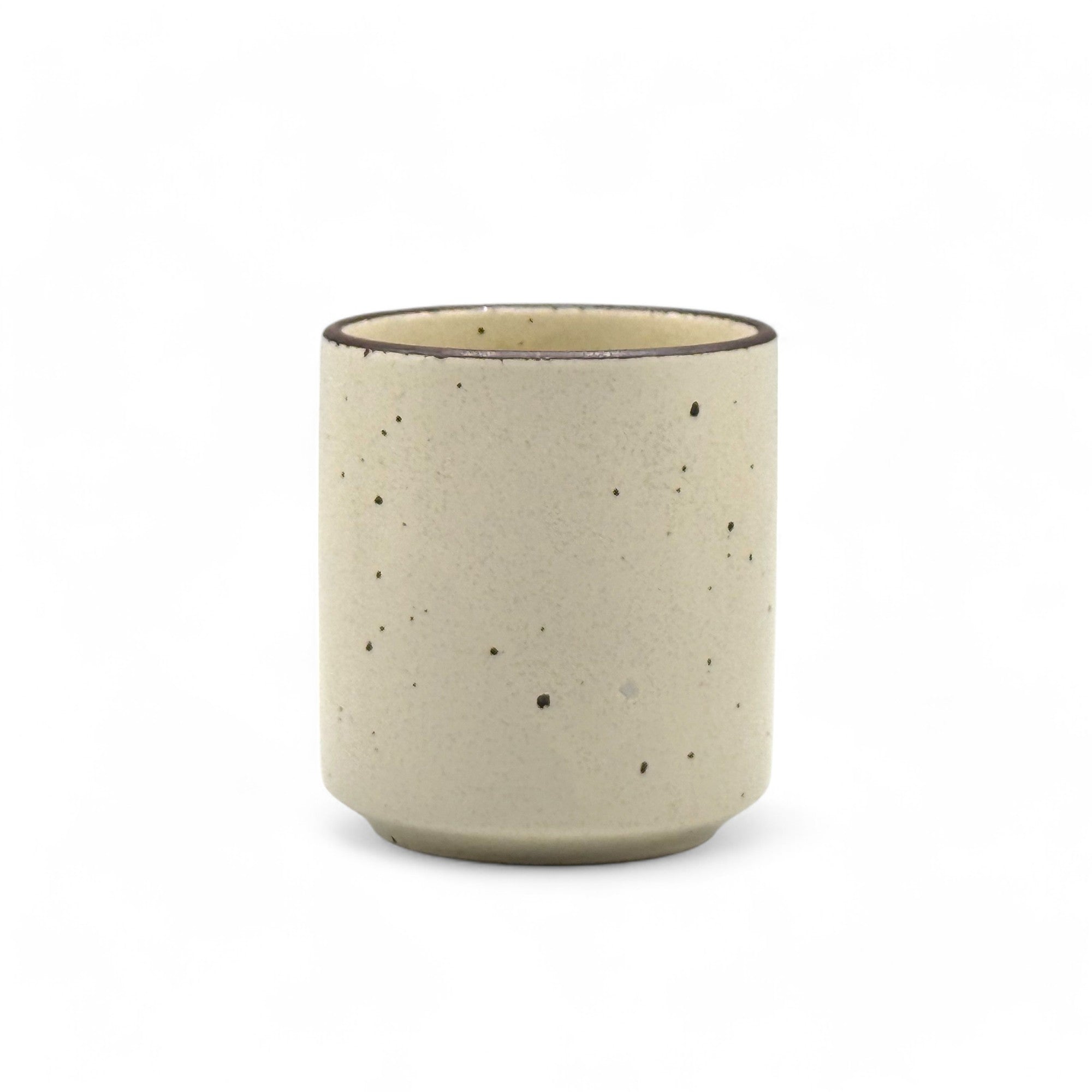 Haku Han White Mino-yaki Yunomi - Japanese Teacup