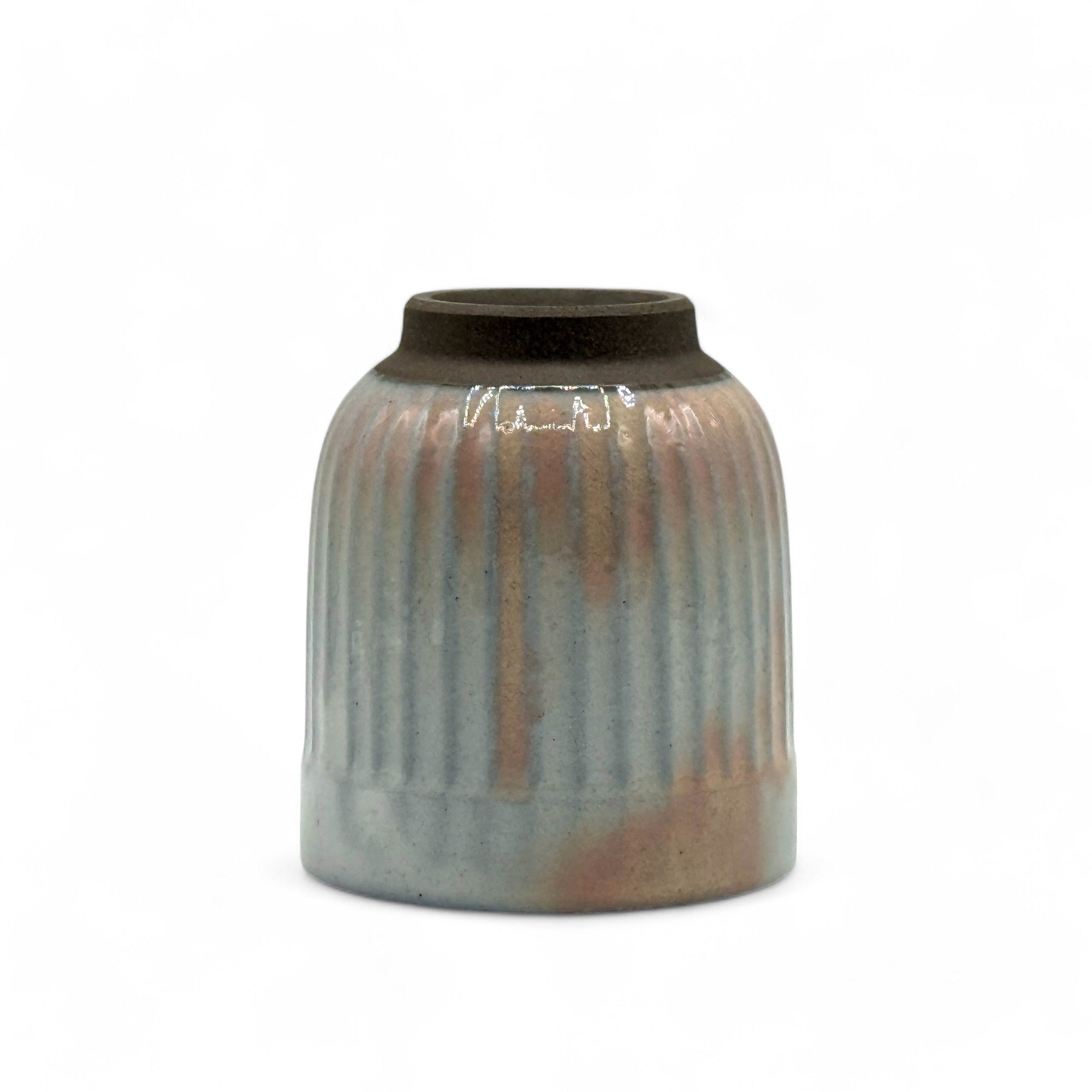 Gohonte White Mino-yaki Yunomi by Kanetaka - Japanese Teacup