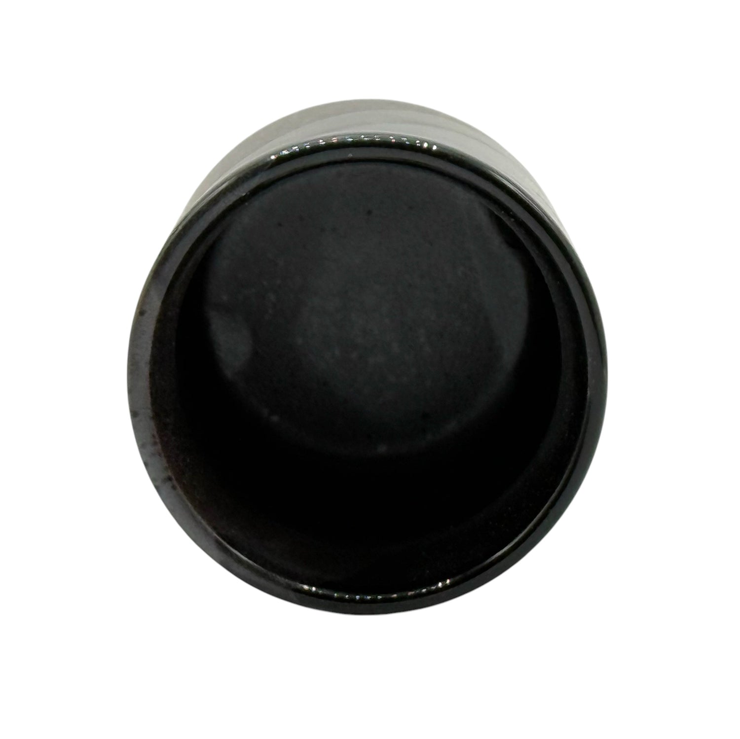 Kokuyu Black Mino-yaki Yunomi - Japanese Teacup