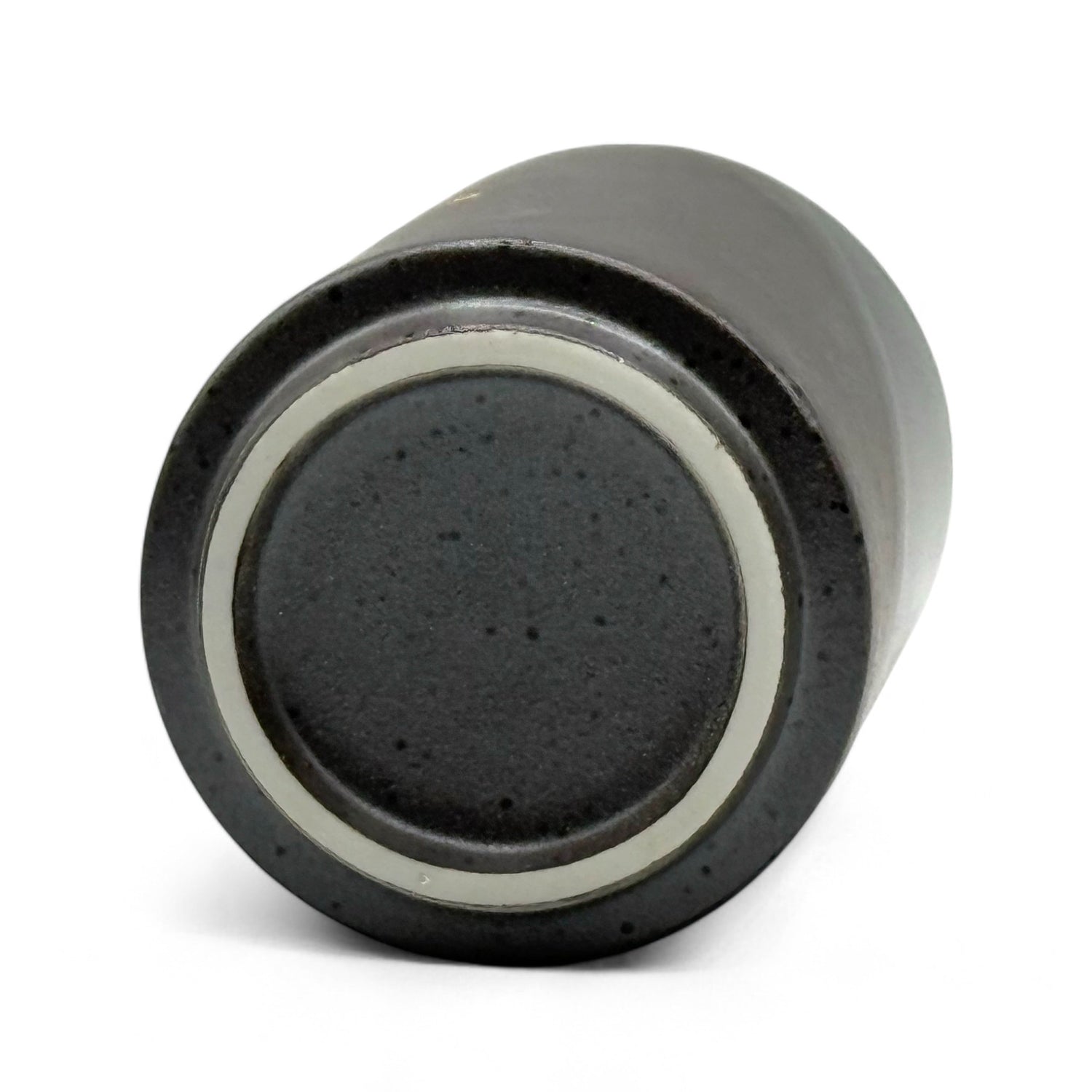 Kokuyu Black Mino-yaki Yunomi - Japanese Teacup