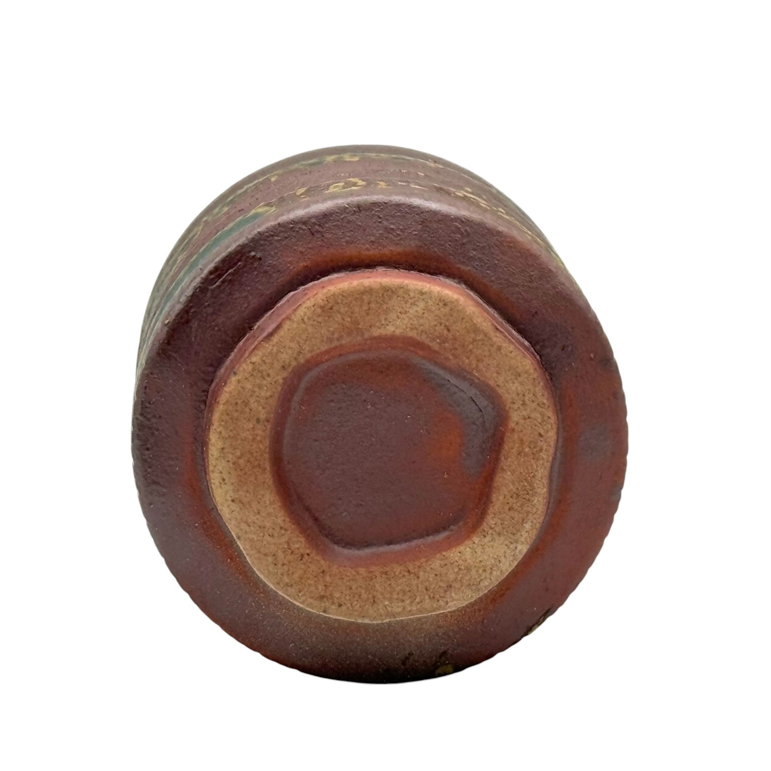 Kiba Brown Mino-yaki Yunomi - Japanese Teacup