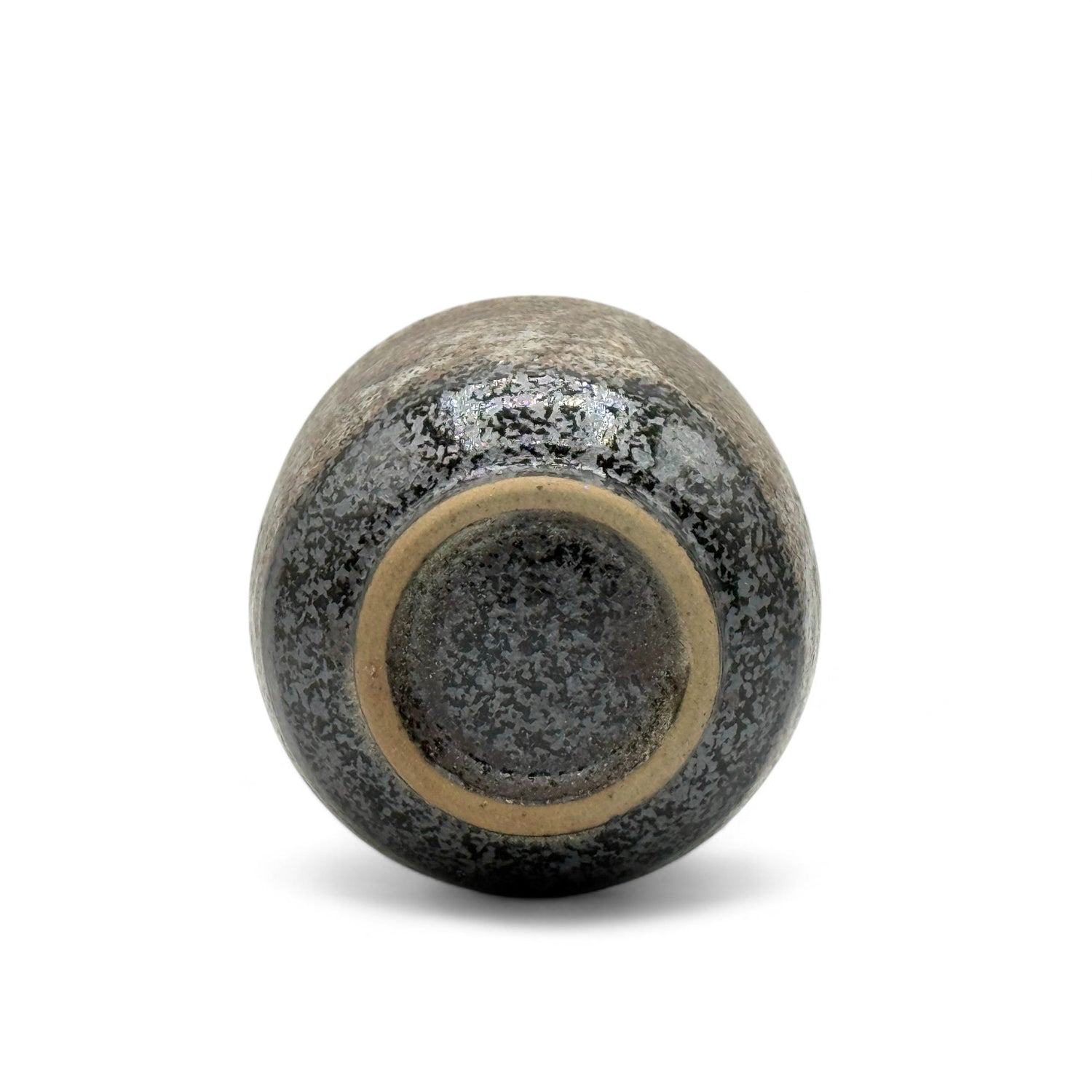 Nami Brown Mino-yaki Yunomi - Japanese Teacup