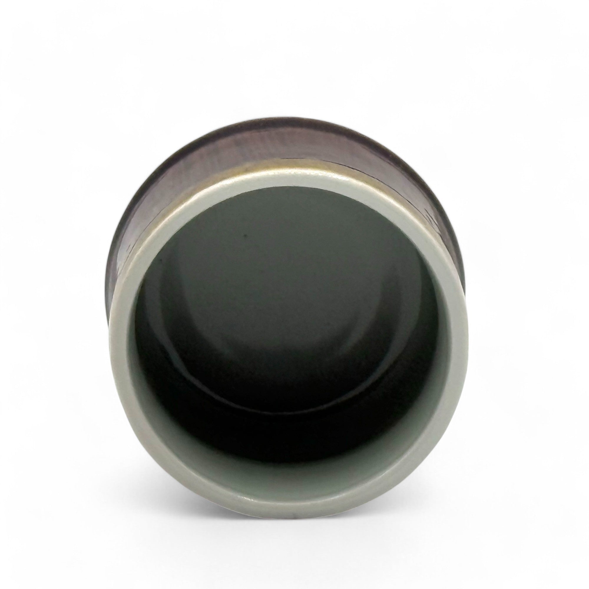 Tenmoku Brown Mino-yaki Yunomi - Japanese Teacup