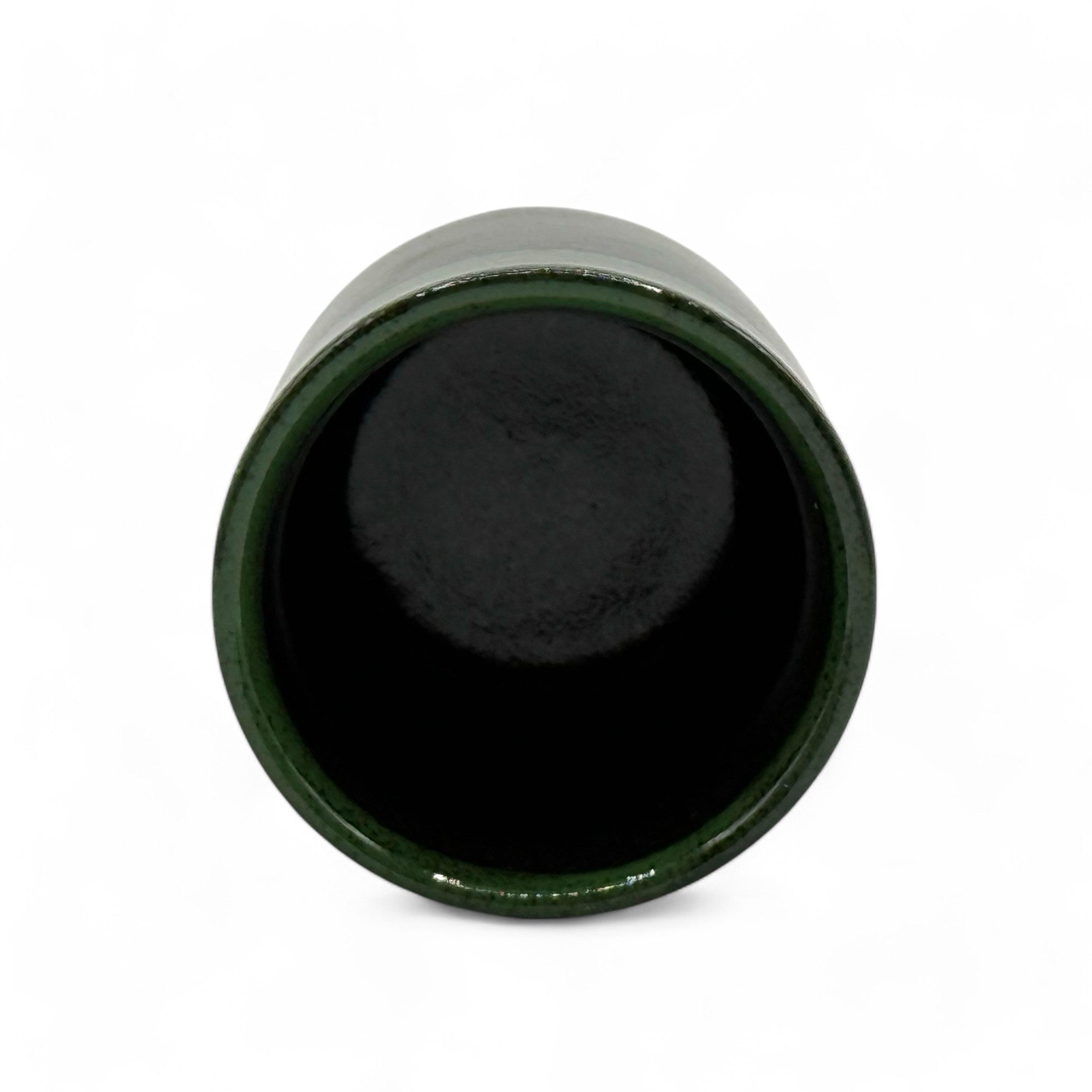 Tsuchi Mono Black Mino-yaki Yunomi - Japanese Teacup