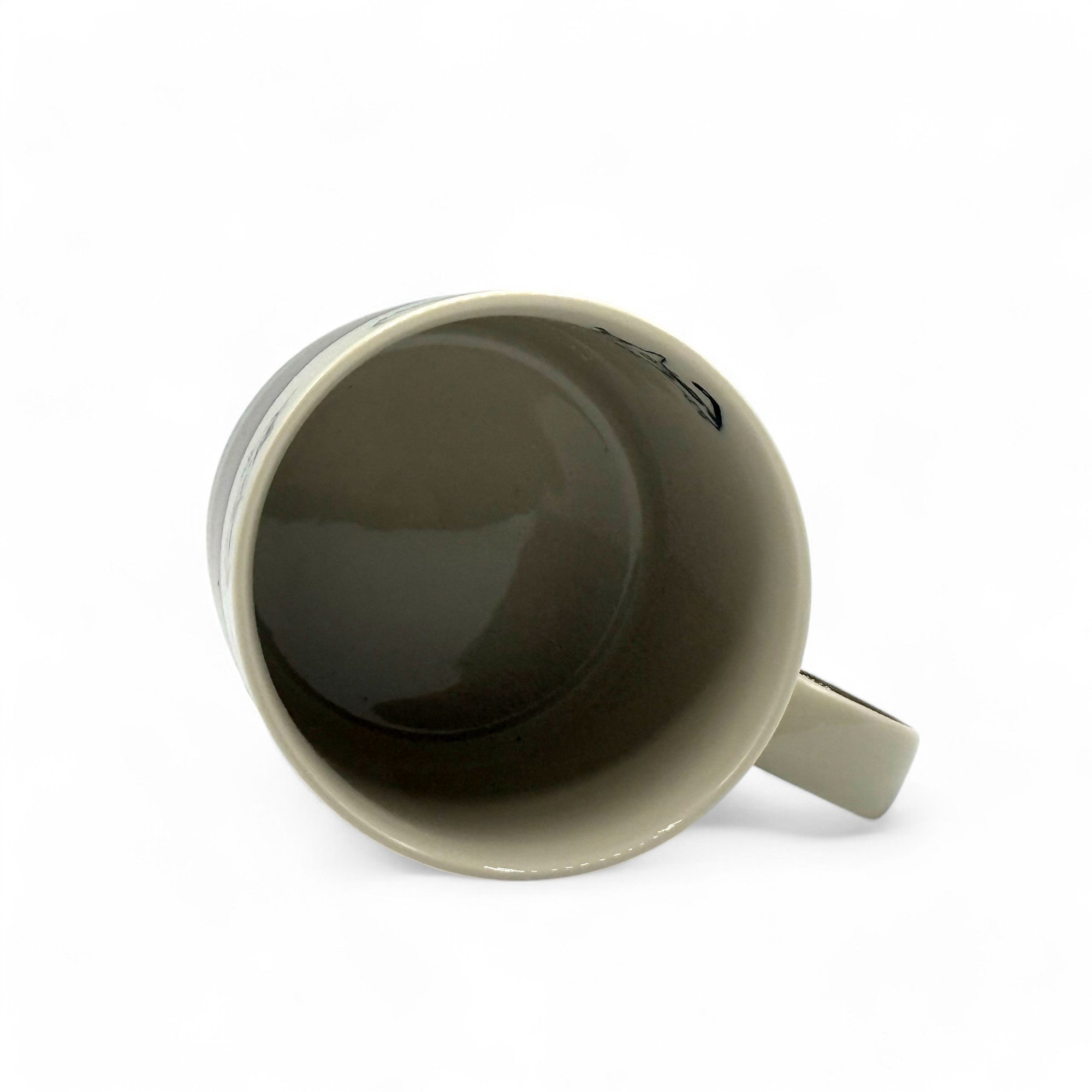 Neko Cat Kazoku Brown Lightweight Mug - Japanese Tea Mug