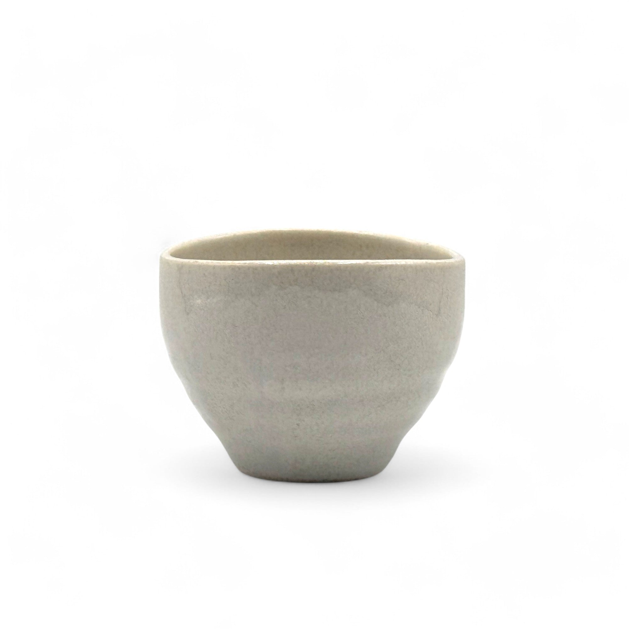 Kotaku White Sencha Mino-yaki Yunomi - Japanese Teacup