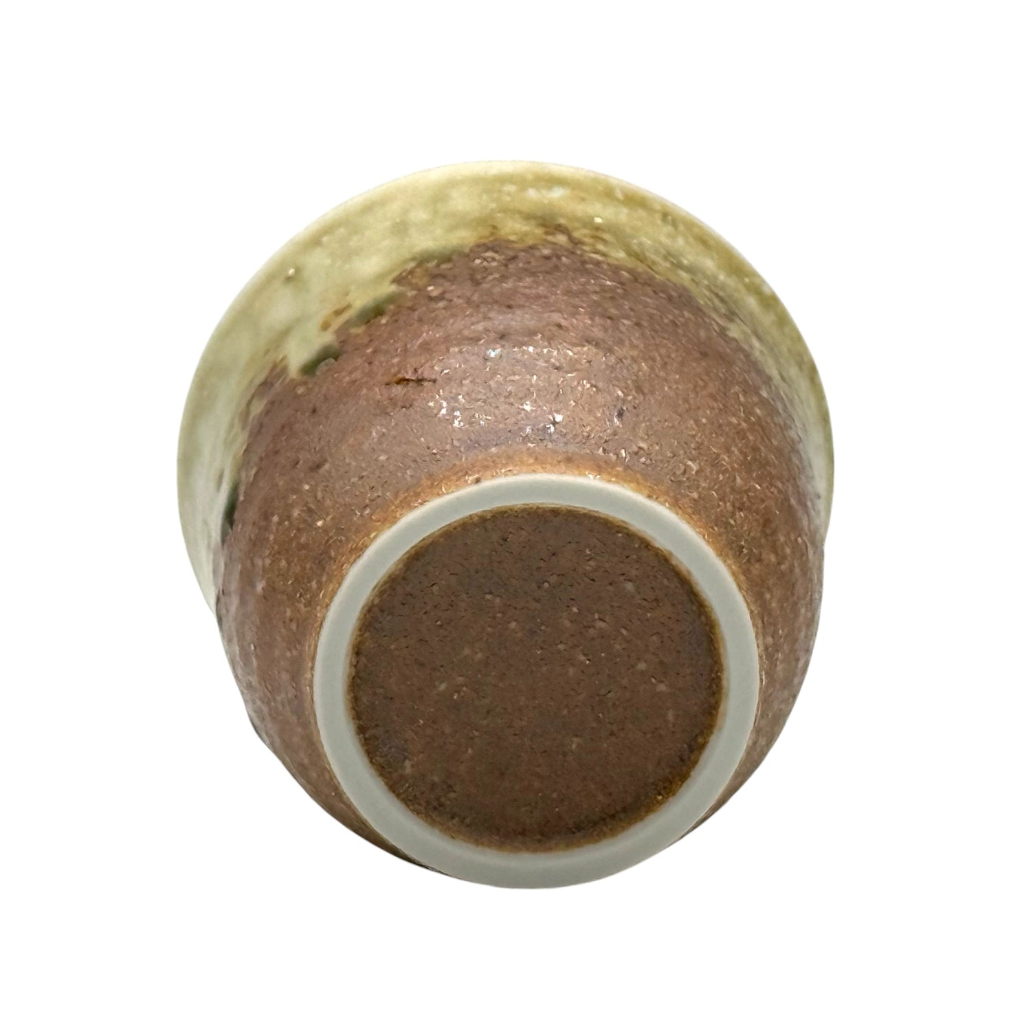 Bifu Sand Brown Mino-yaki Yunomi - Japanese Teacup