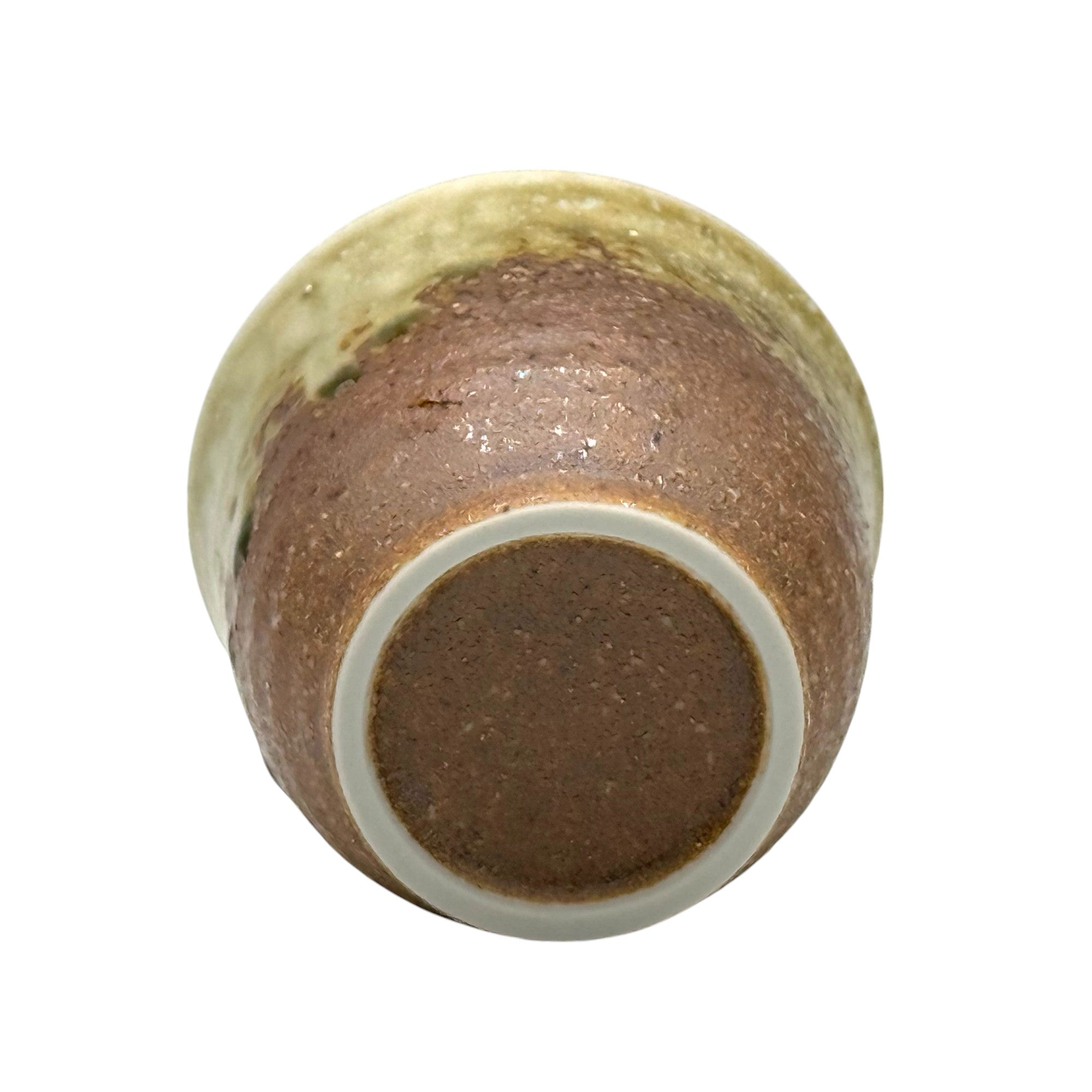 Bifu Sand Brown Mino-yaki Yunomi - Japanese Teacup