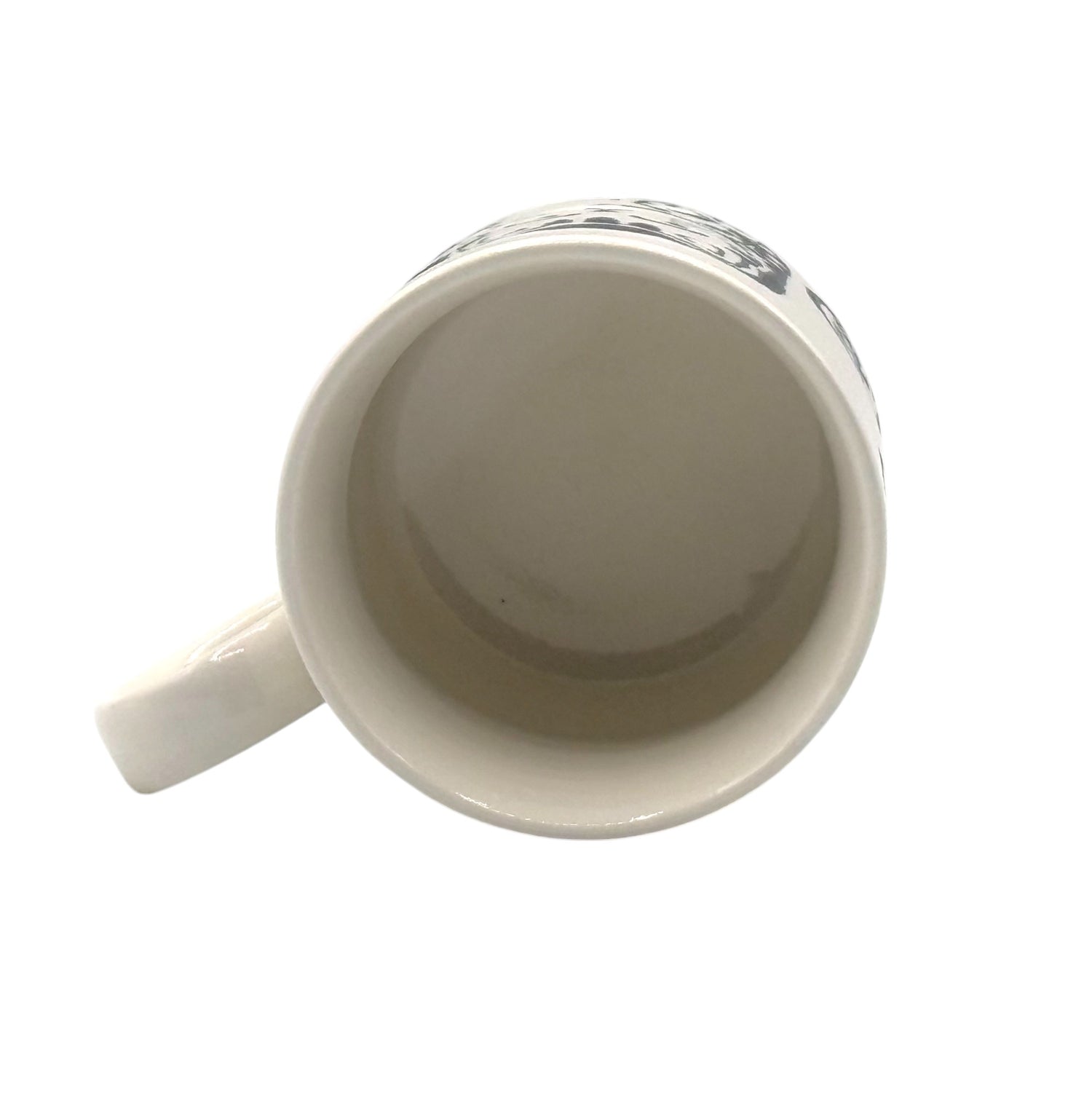 Shukufuku White Neko Cat Mug - Japanese Tea Mug