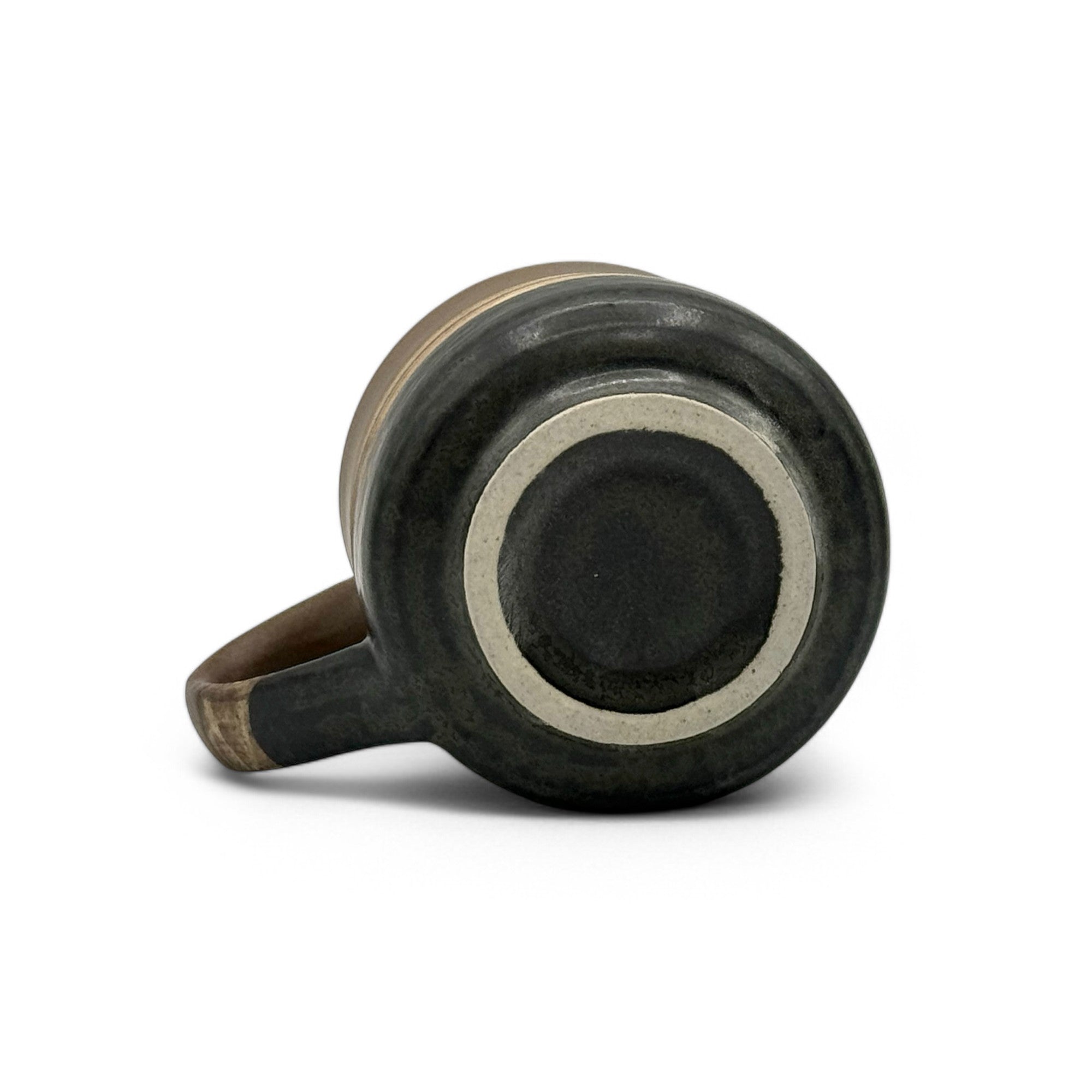 Sephia Brown Mino-yaki Mug by Shinko Kiln - Japanese Tea Mug