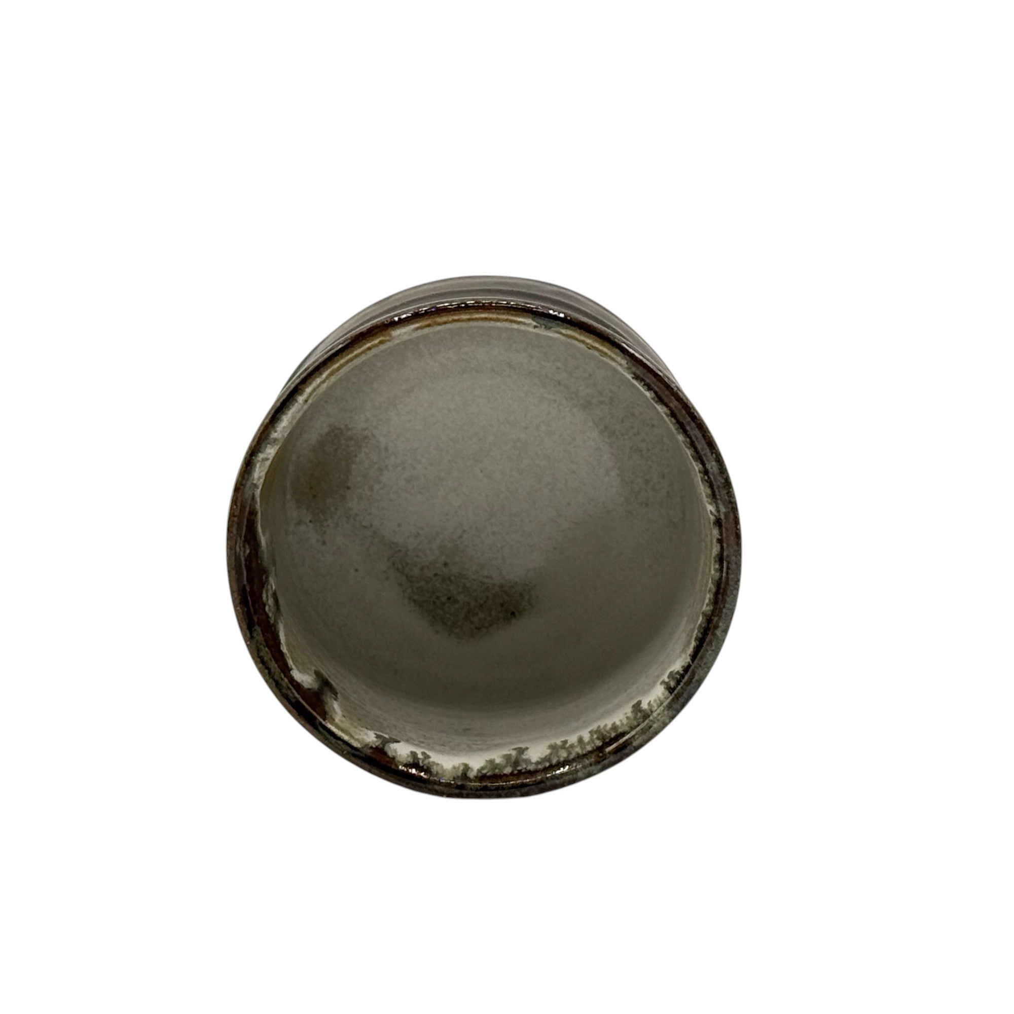 Karatsu Setsume Brown Mino-yaki Yunomi - Japanese Teacup