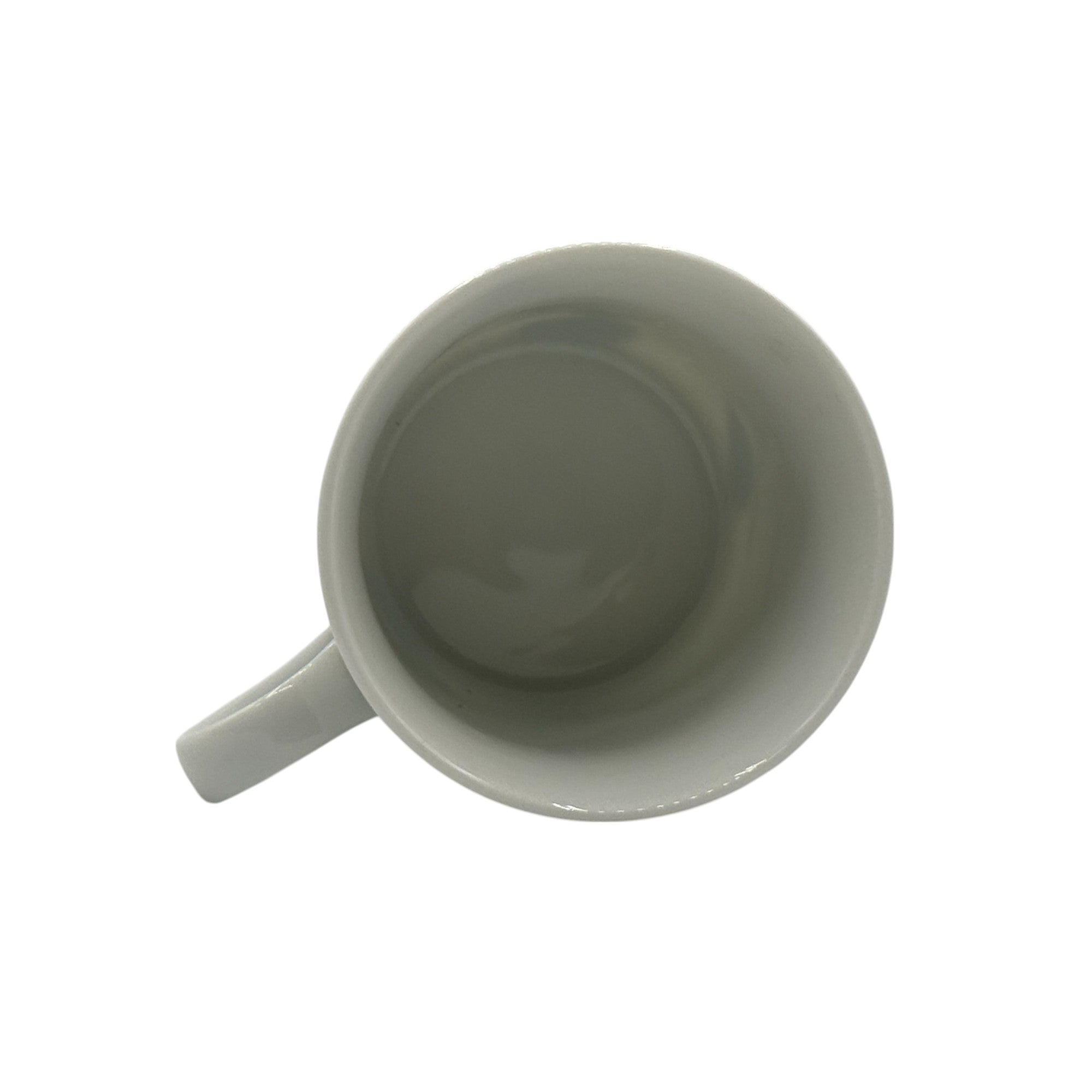 Neko Chigura White Cat Mug - Japanese Tea Mug