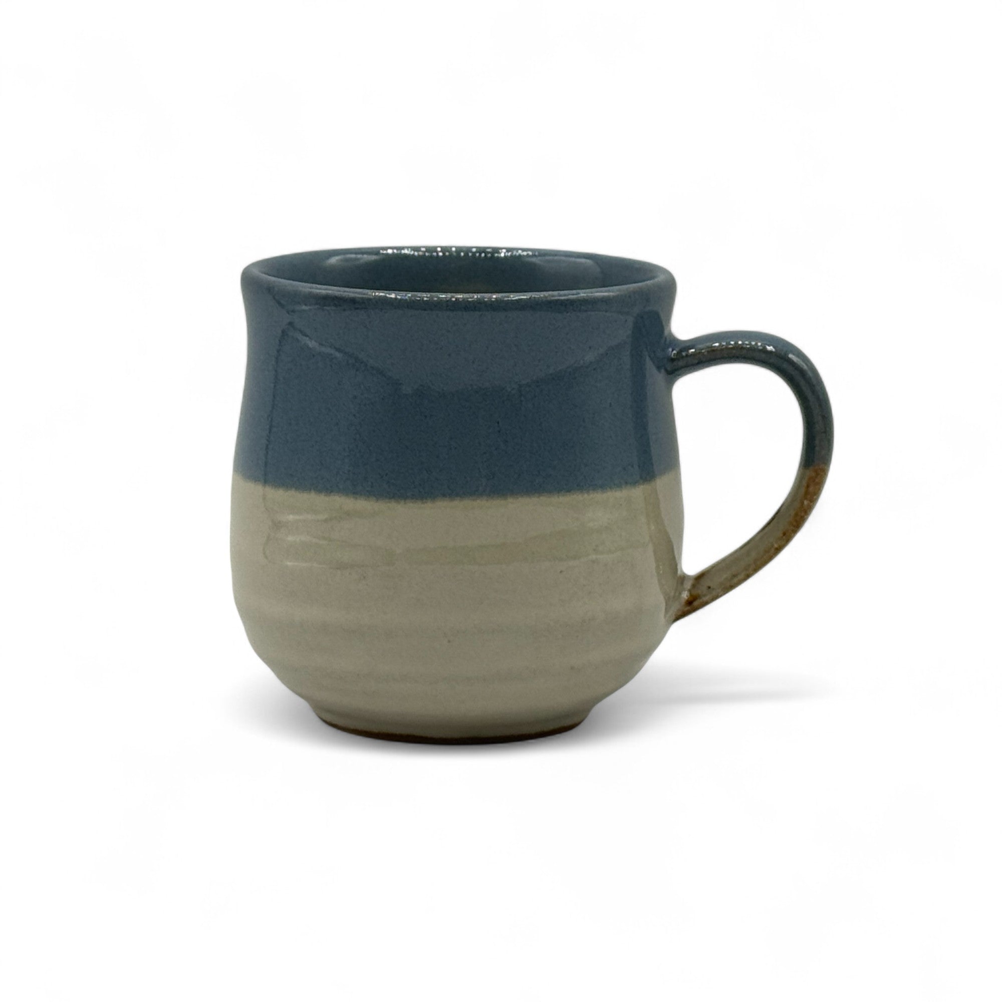 Hagi Sky Blue Mino-yaki Mug - Japanese Tea Mug