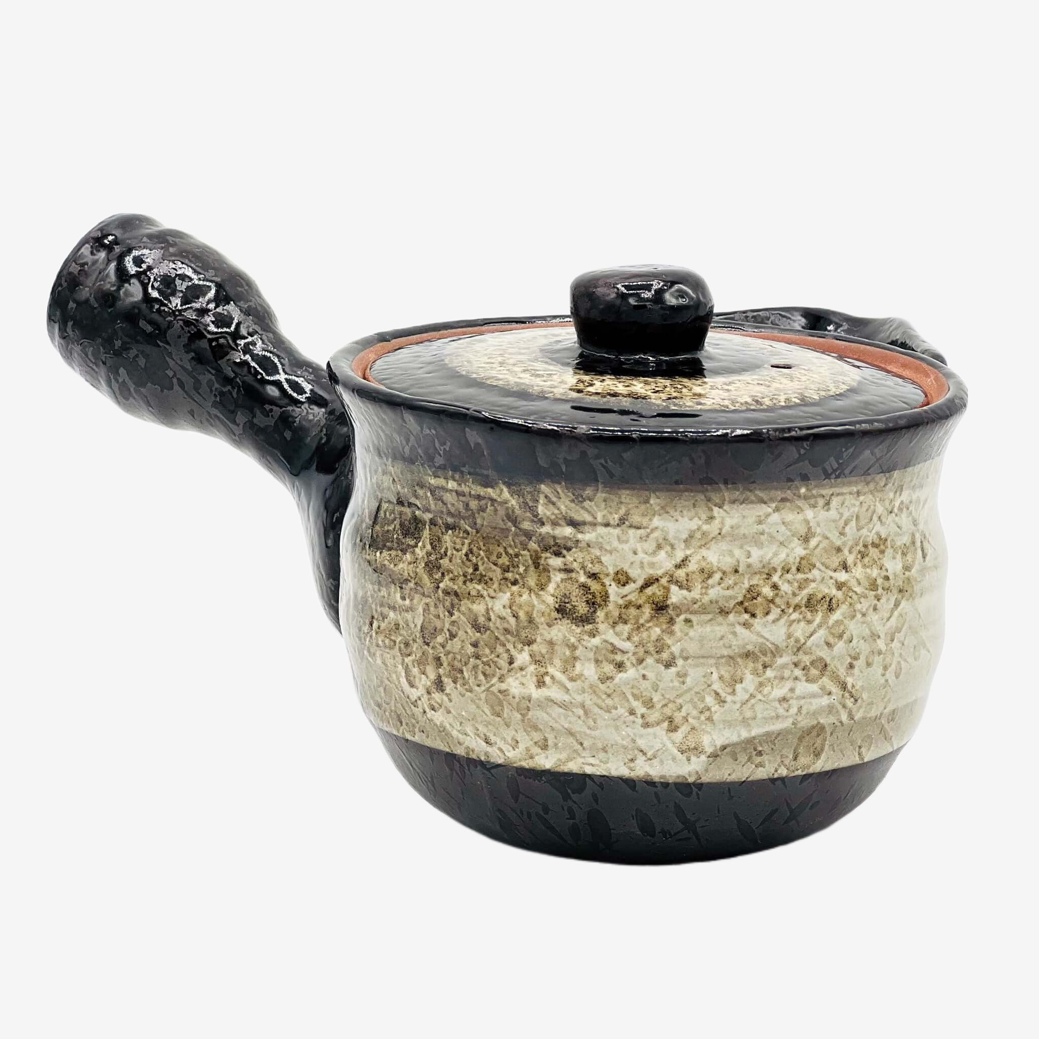 Shiro Hirokuchi Brown Kyusu - Japanese Teapot Teaware Inoue Tea