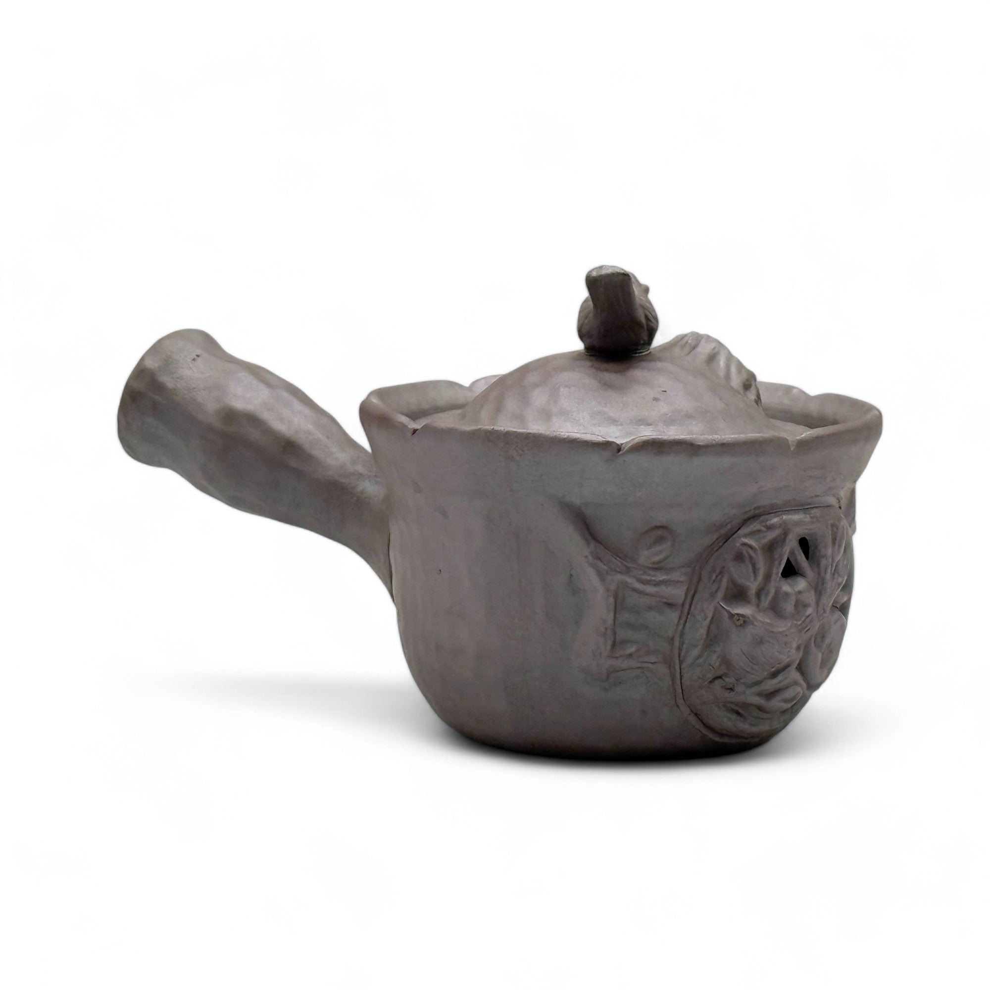 Tori Tobidashi Ko Banko-yaki Kyusu - Japanese Teapot