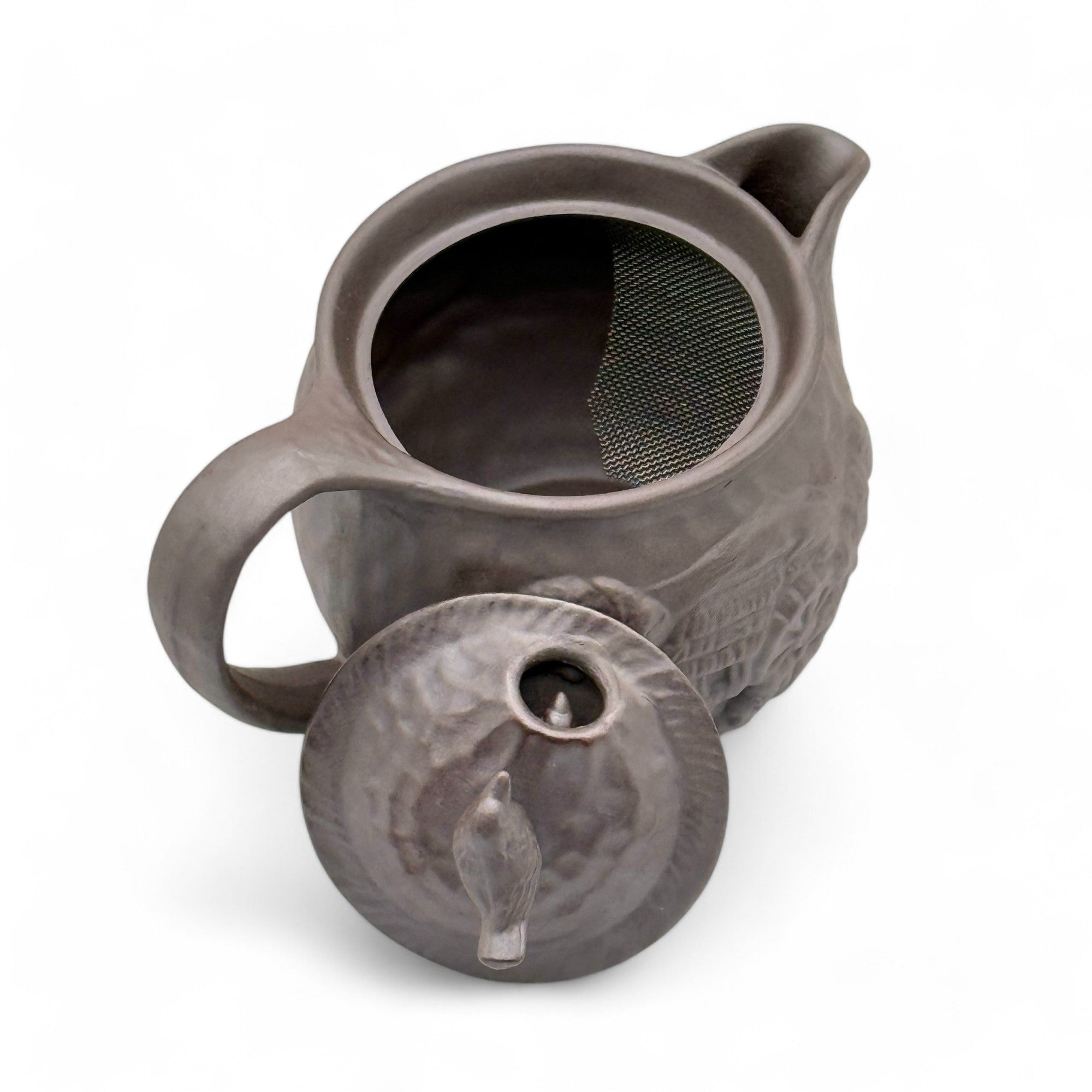 Tori Tobidashi Banko-yaki Kyusu - Japanese Teapot