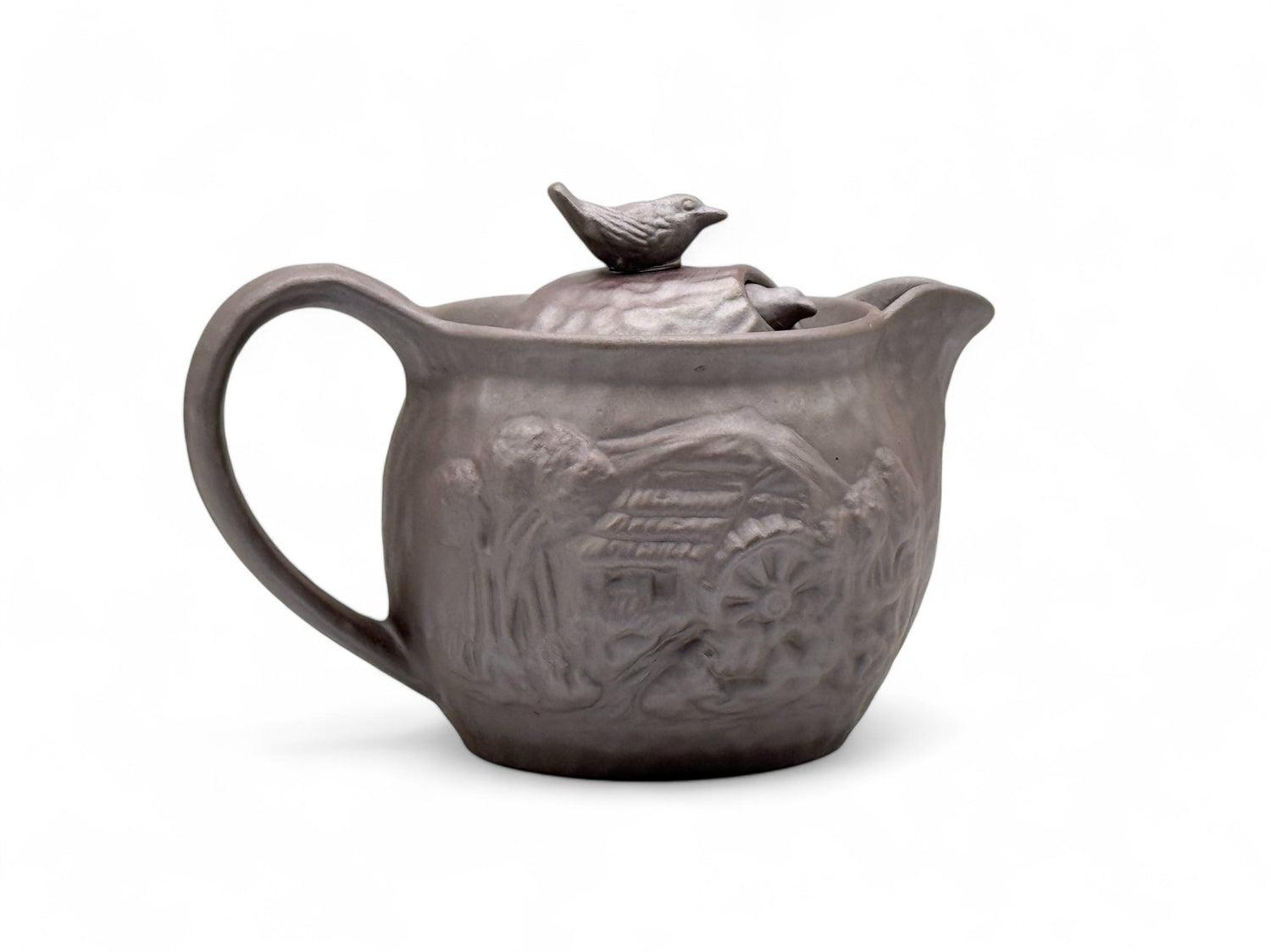Tori Tobidashi Banko-yaki Kyusu - Japanese Teapot