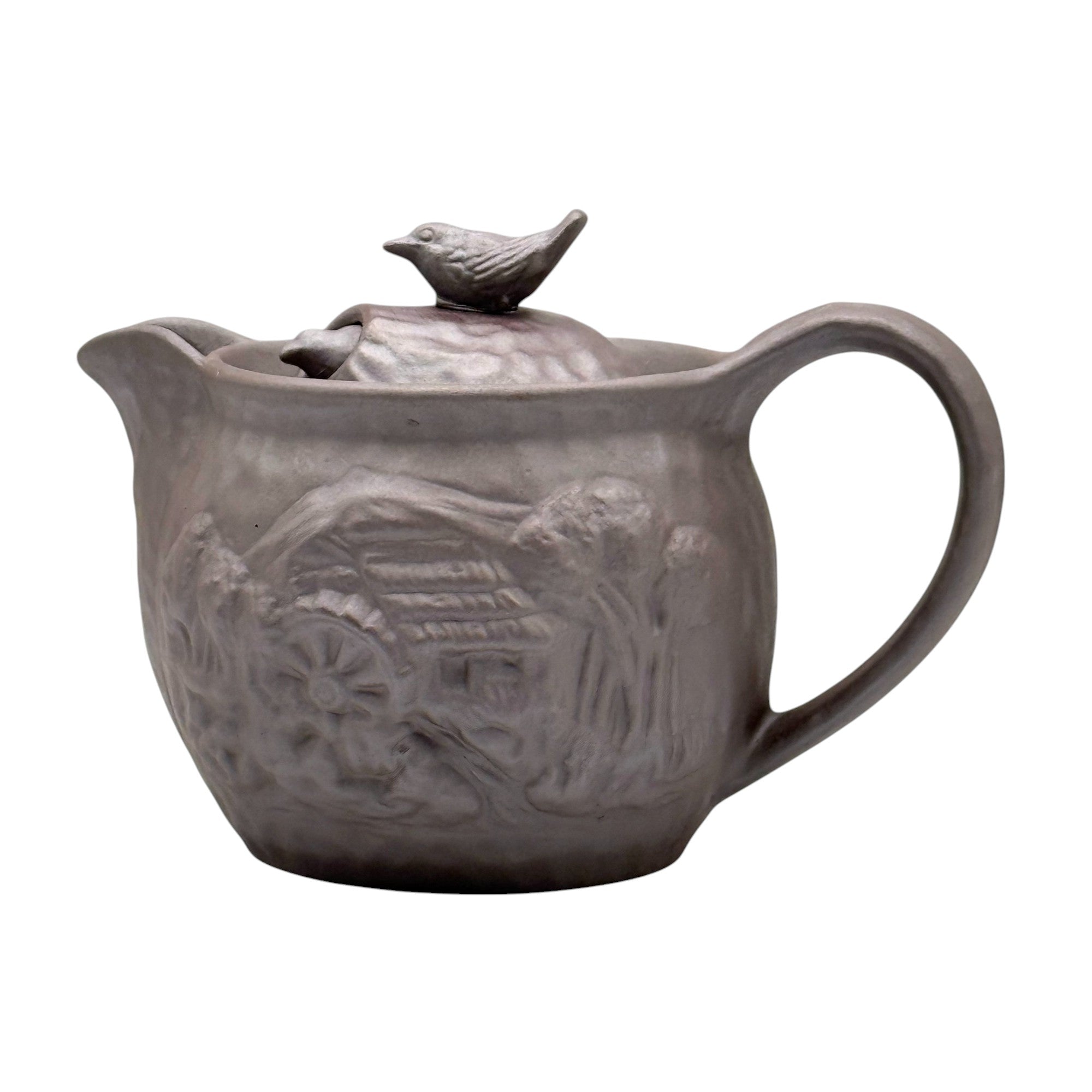 Tori Tobidashi Banko-yaki Kyusu - Japanese Teapot