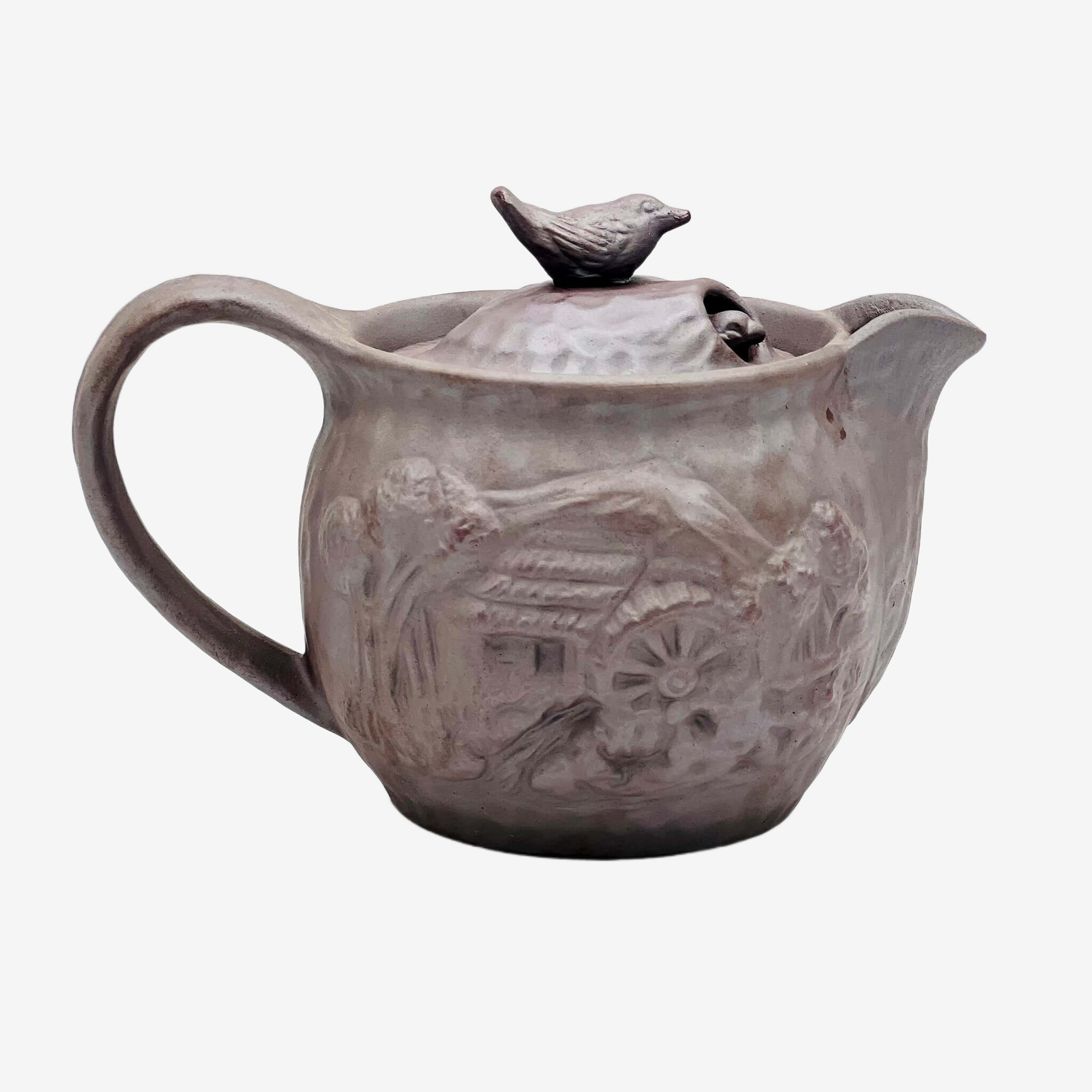 Tori Tobidashi Banko-Yaki Kyusu - Japanese Teapot Teaware Inoue Tea
