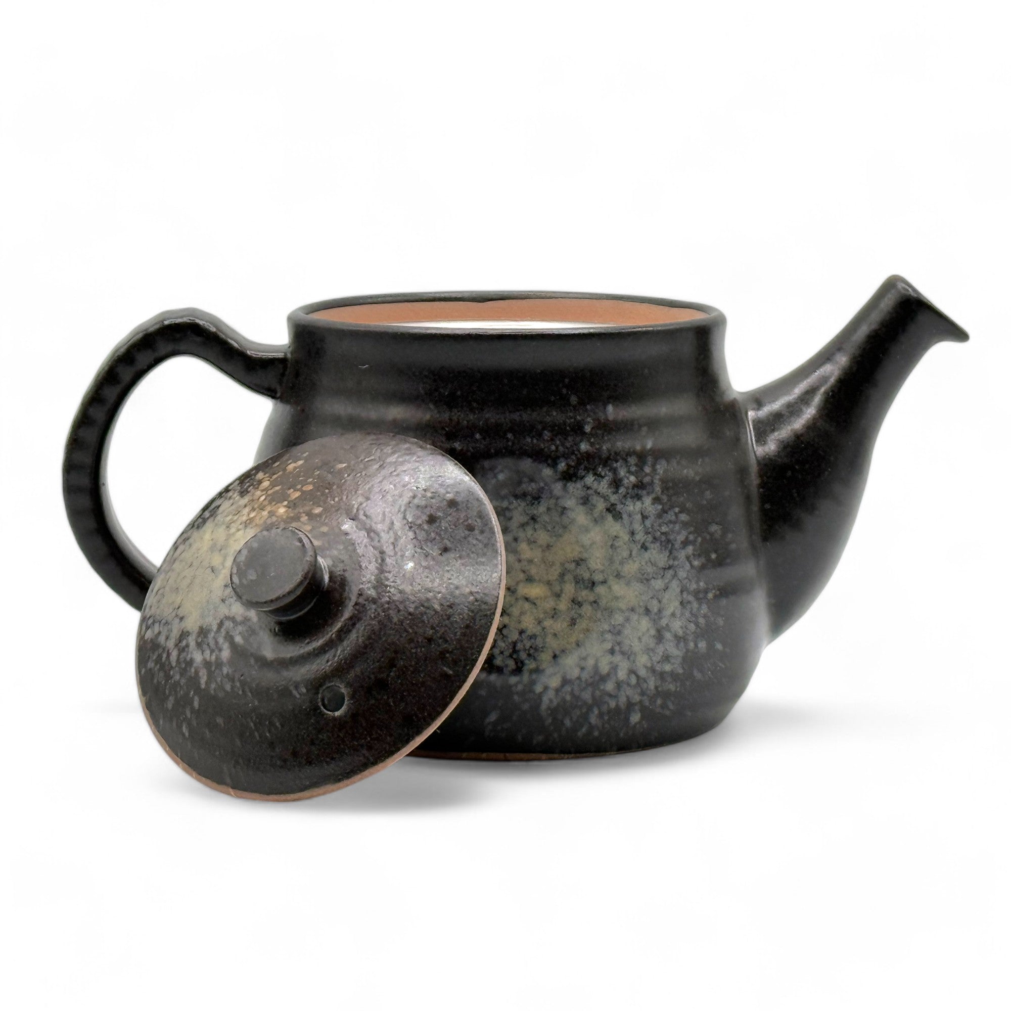 Bizen Fu Black Tokoname-yaki Kyusu - Japanese Teapot